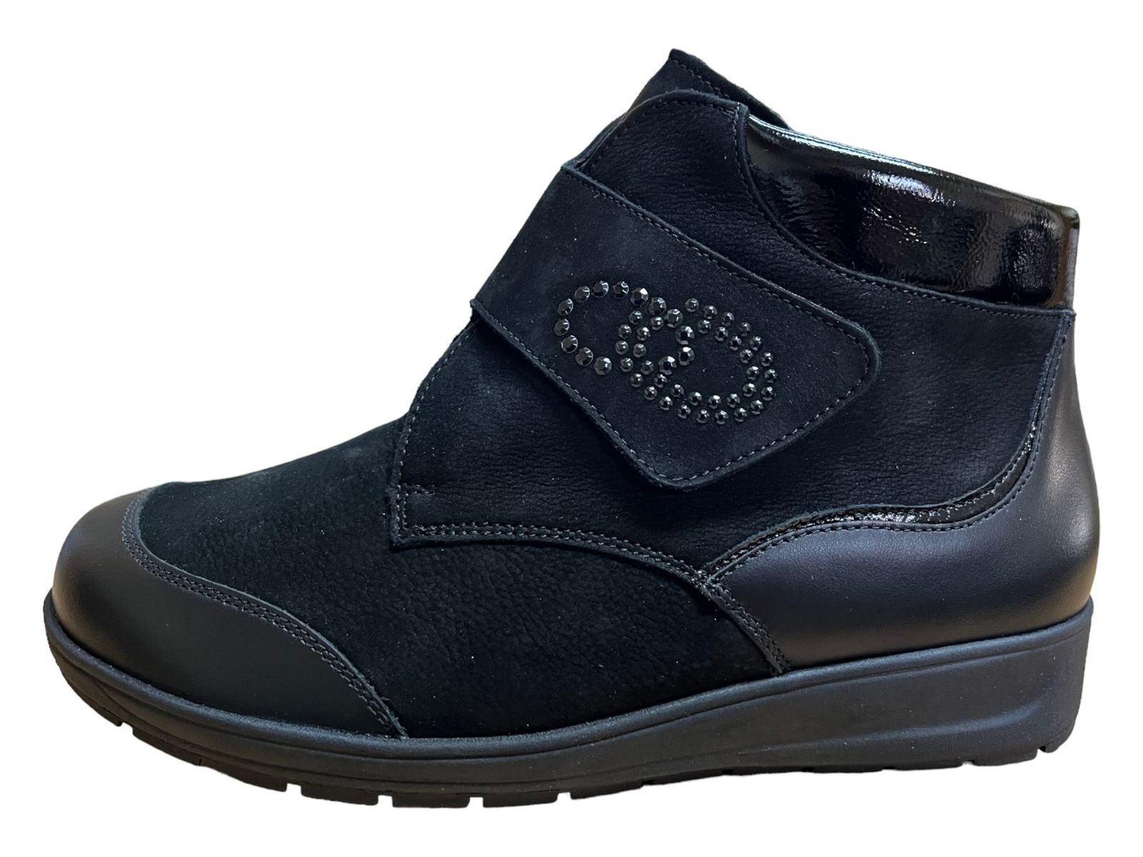 Waldläufer Waldläufer Damen Stiefelette Mimi 812815-304-001 schwarz Stiefelette