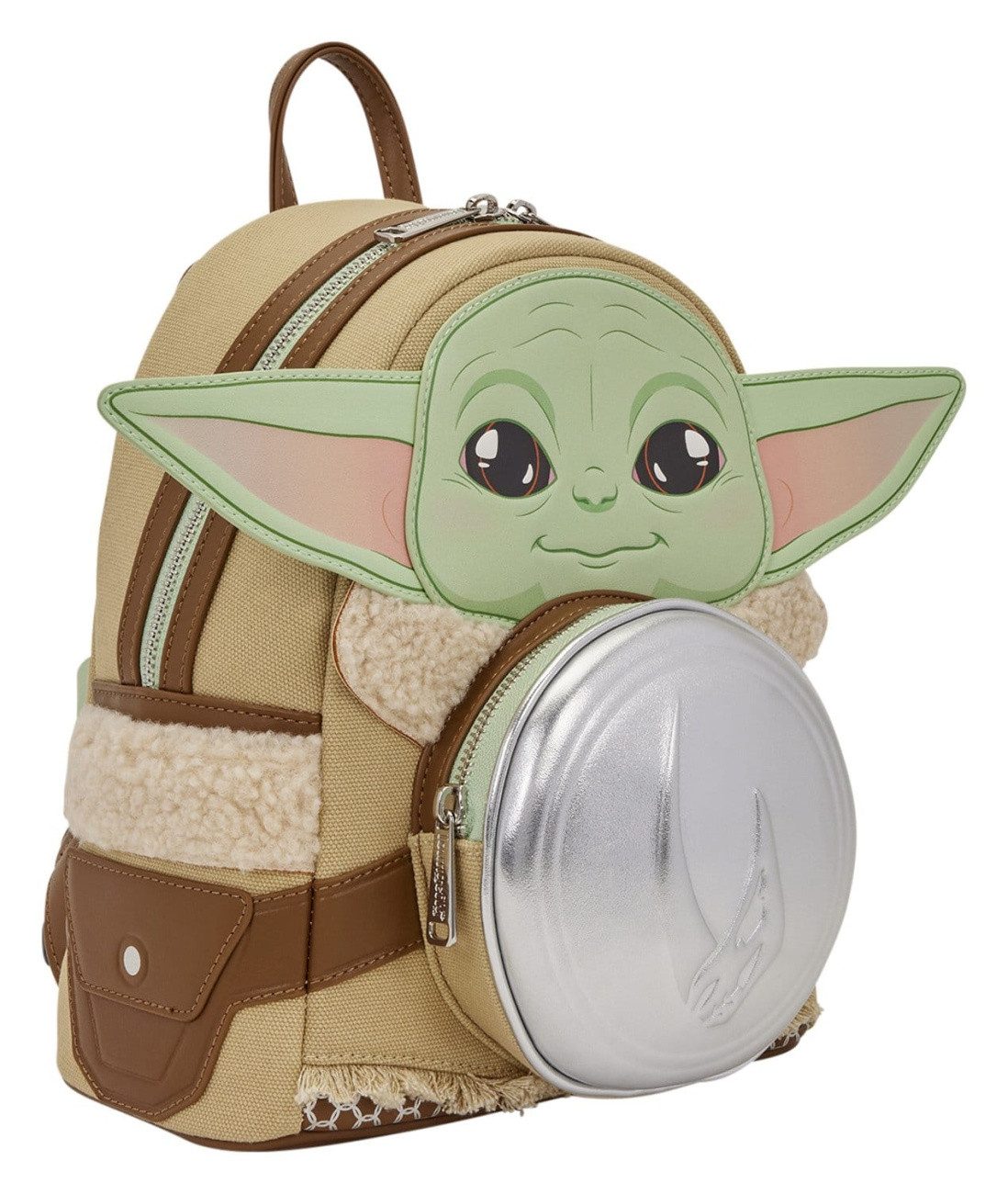 Loungefly Rucksack Star Wars: The Mandalorian by Loungefly Mini-Rucksack Grogu & Anzellan