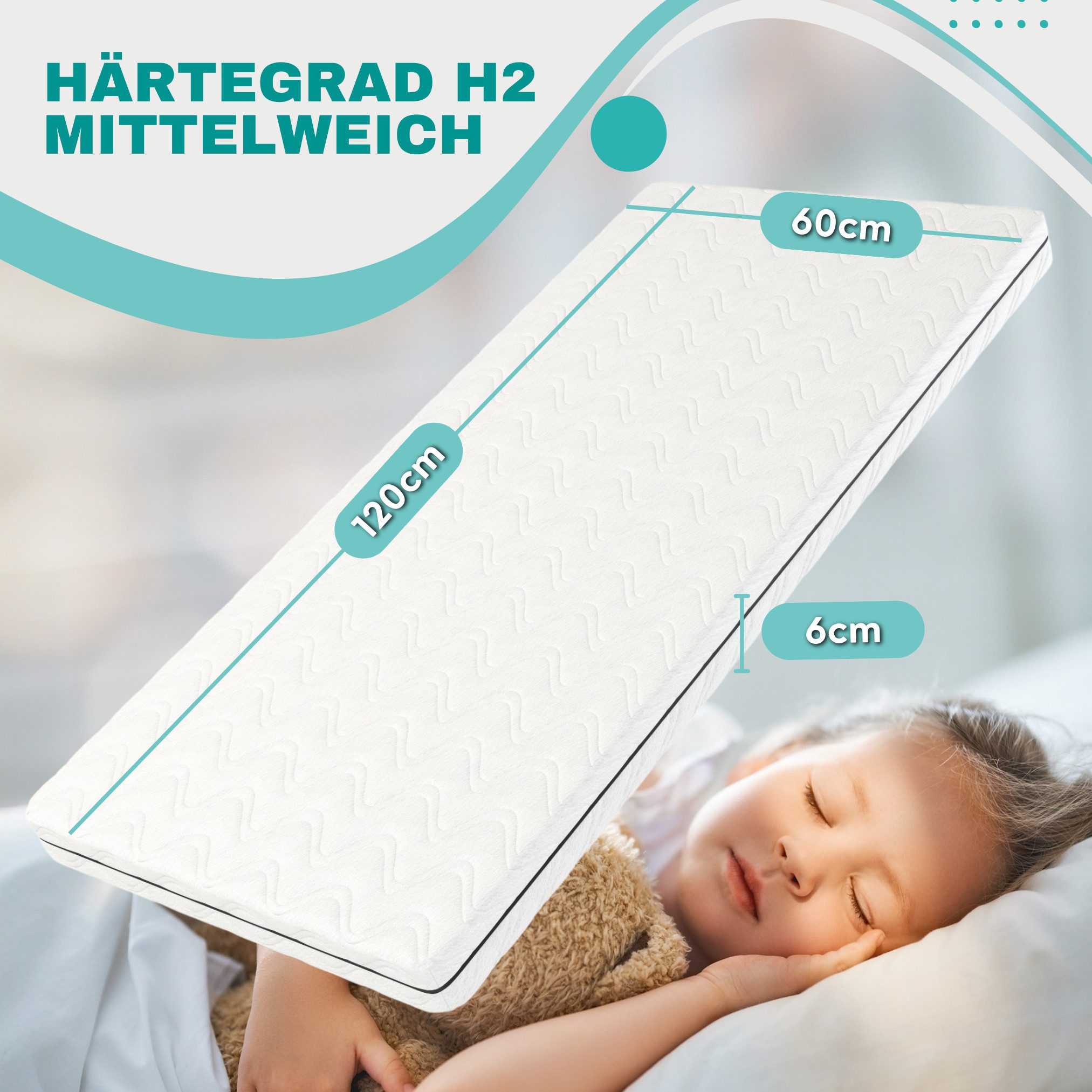Kindermatratze COZY BASIC, Alavya Home®, 6 günstig online kaufen