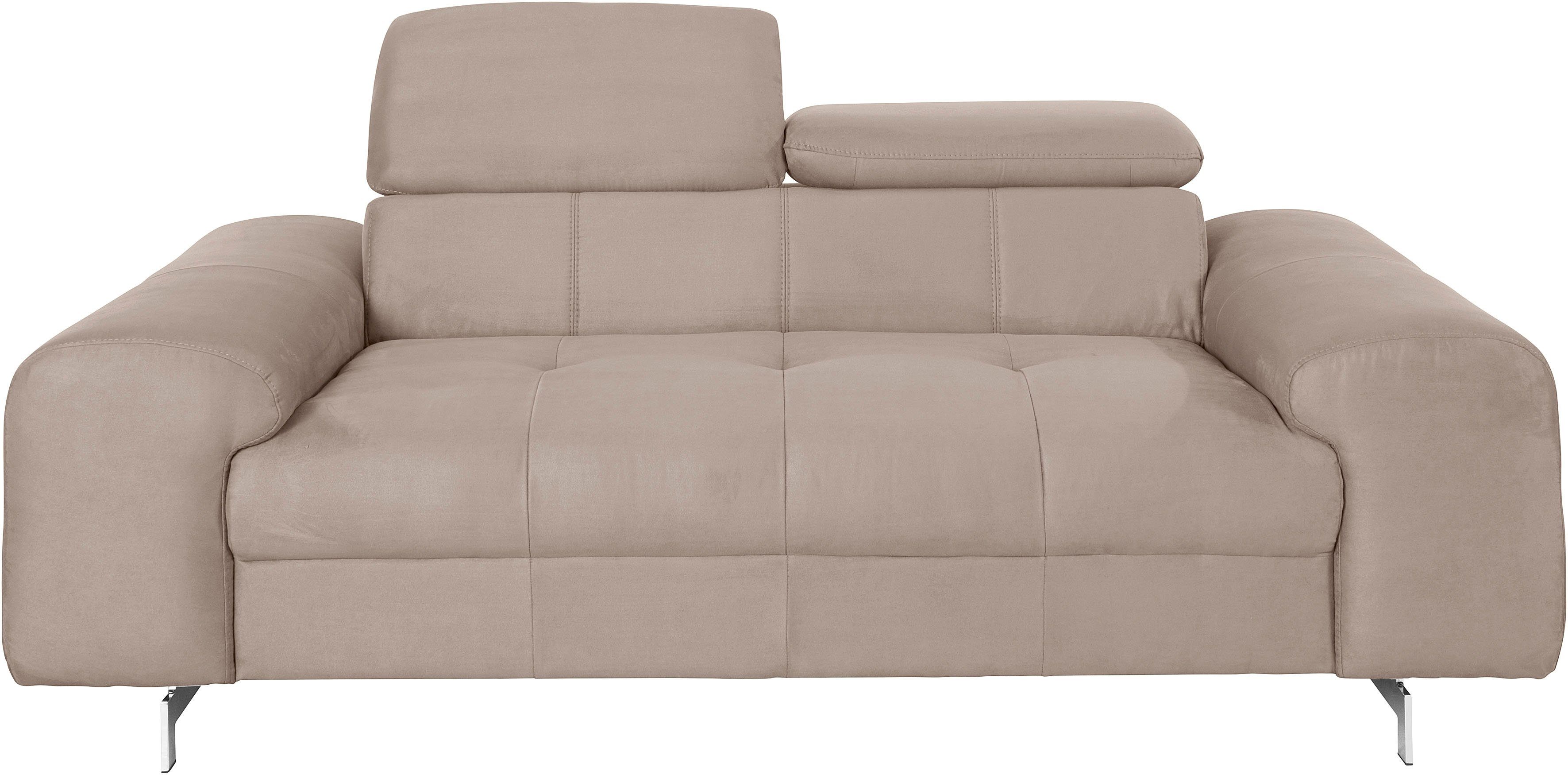 COTTA 2-Sitzer Chef, Big-Sofa mit Kopfteilverstellung, günstig online kaufen