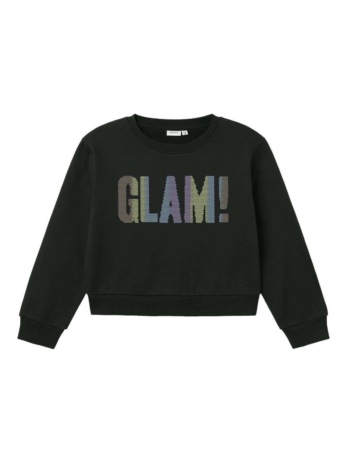 Sweatshirt Regular Fit Bequem Rundhals Langarm mit Print