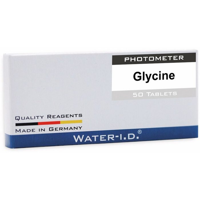 WATER-I.D. Pool Water-i.d. Tabletten Glycin für PoolLab 50 Stück
