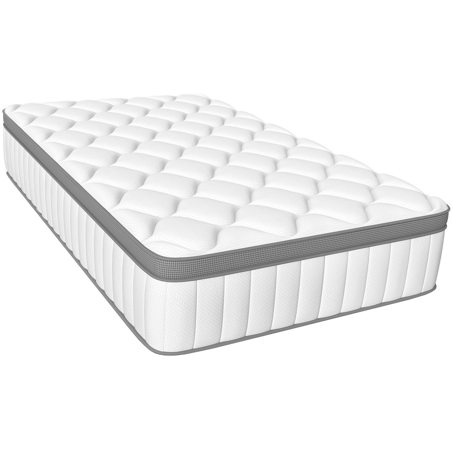 Taschenfederkernmatratze Matratze 90x190 cm Härtegrad H3, ergonomische 7 Zo günstig online kaufen