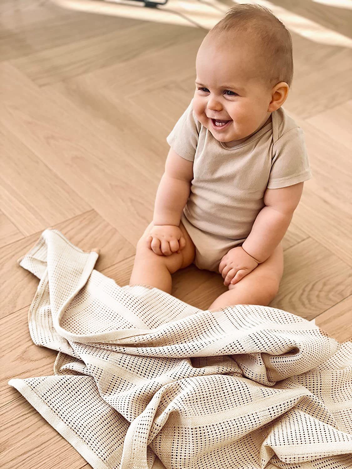 Babydecke Leichte Babydecke Sommerdecke, 100% Baumwolle günstig online kaufen