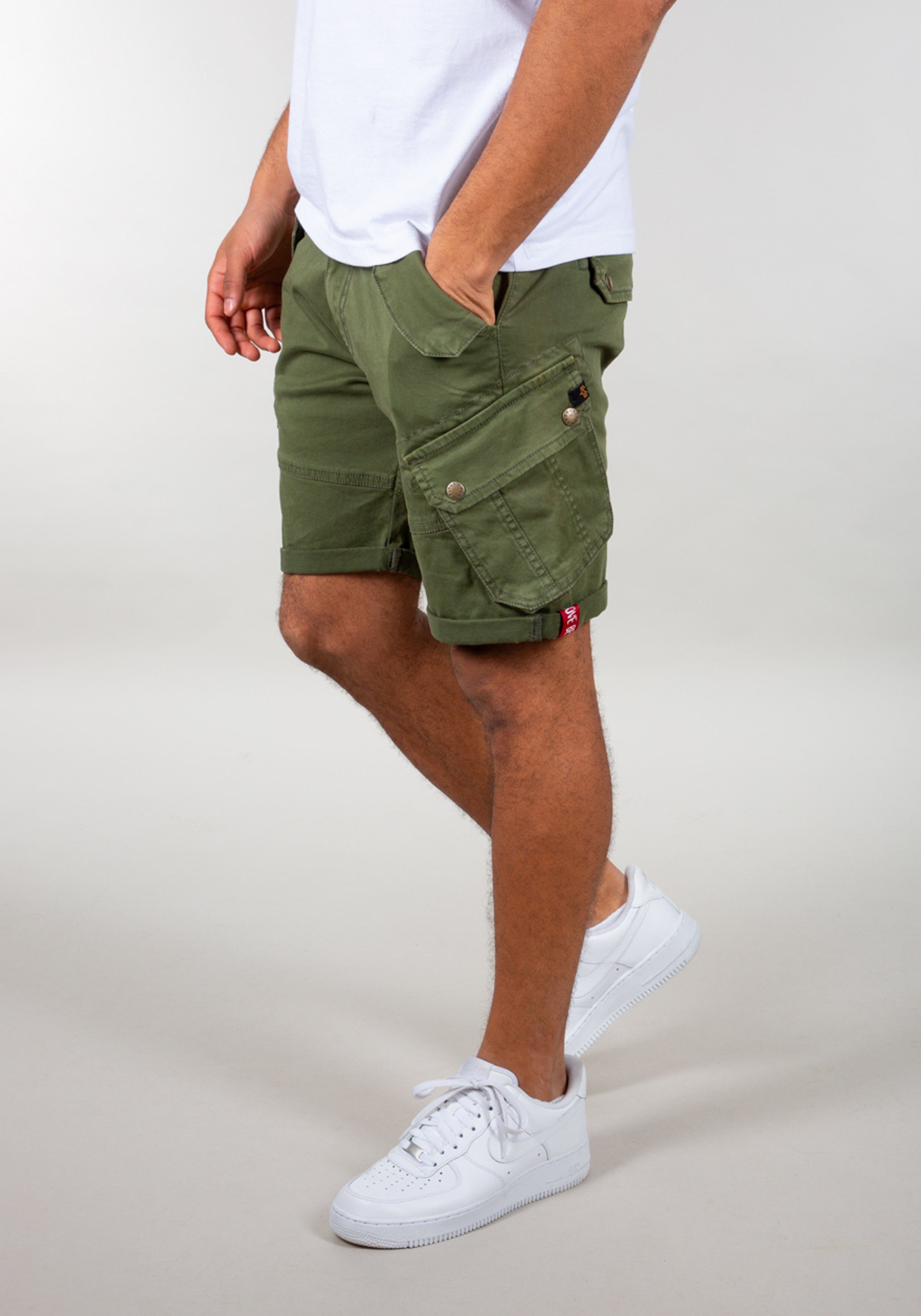 Cargo Industries Shorts Combat - Alpha olive Men Short dark Shorts Industries Alpha