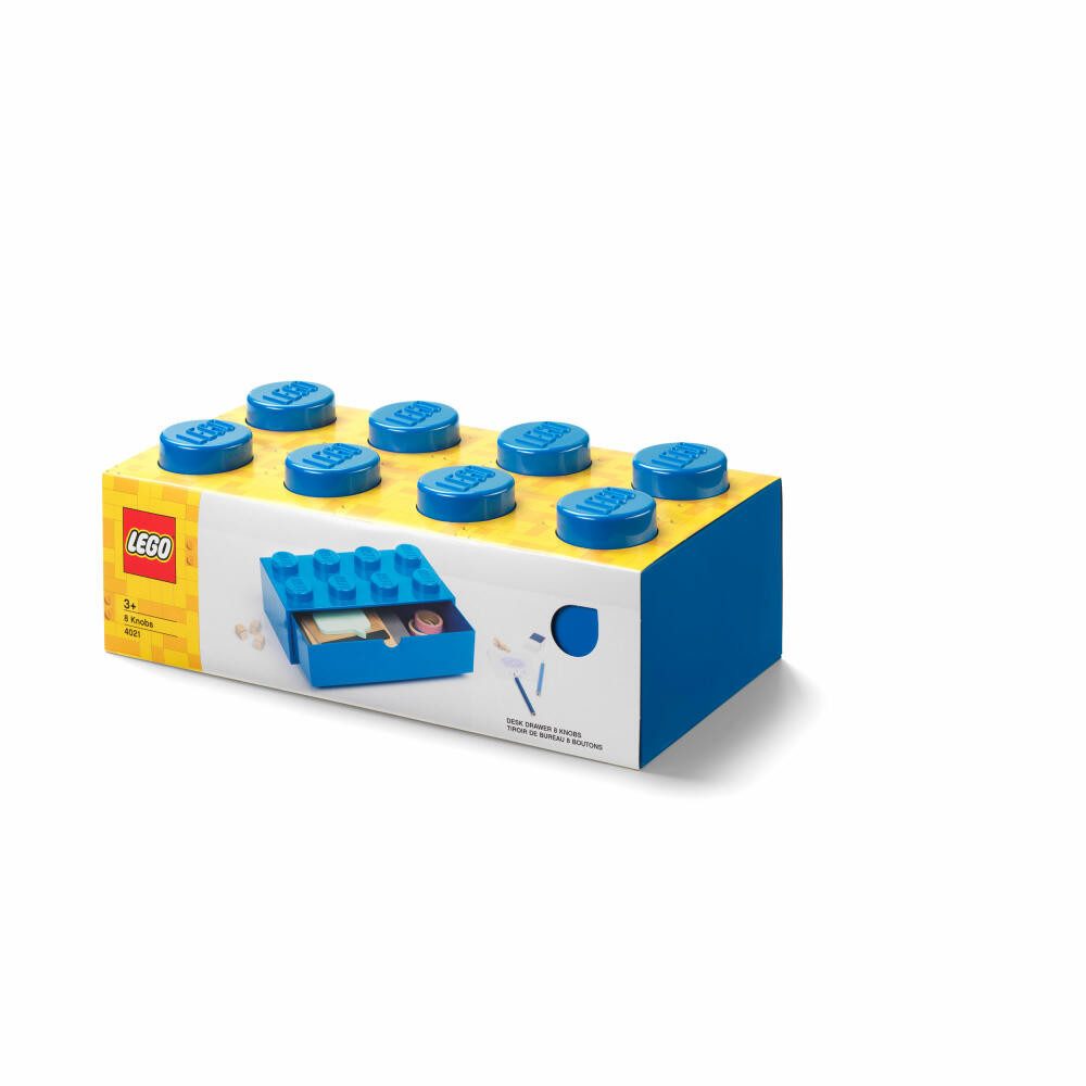 NHG Schubladenbox LEGO Desk Drawer 8 - Blue