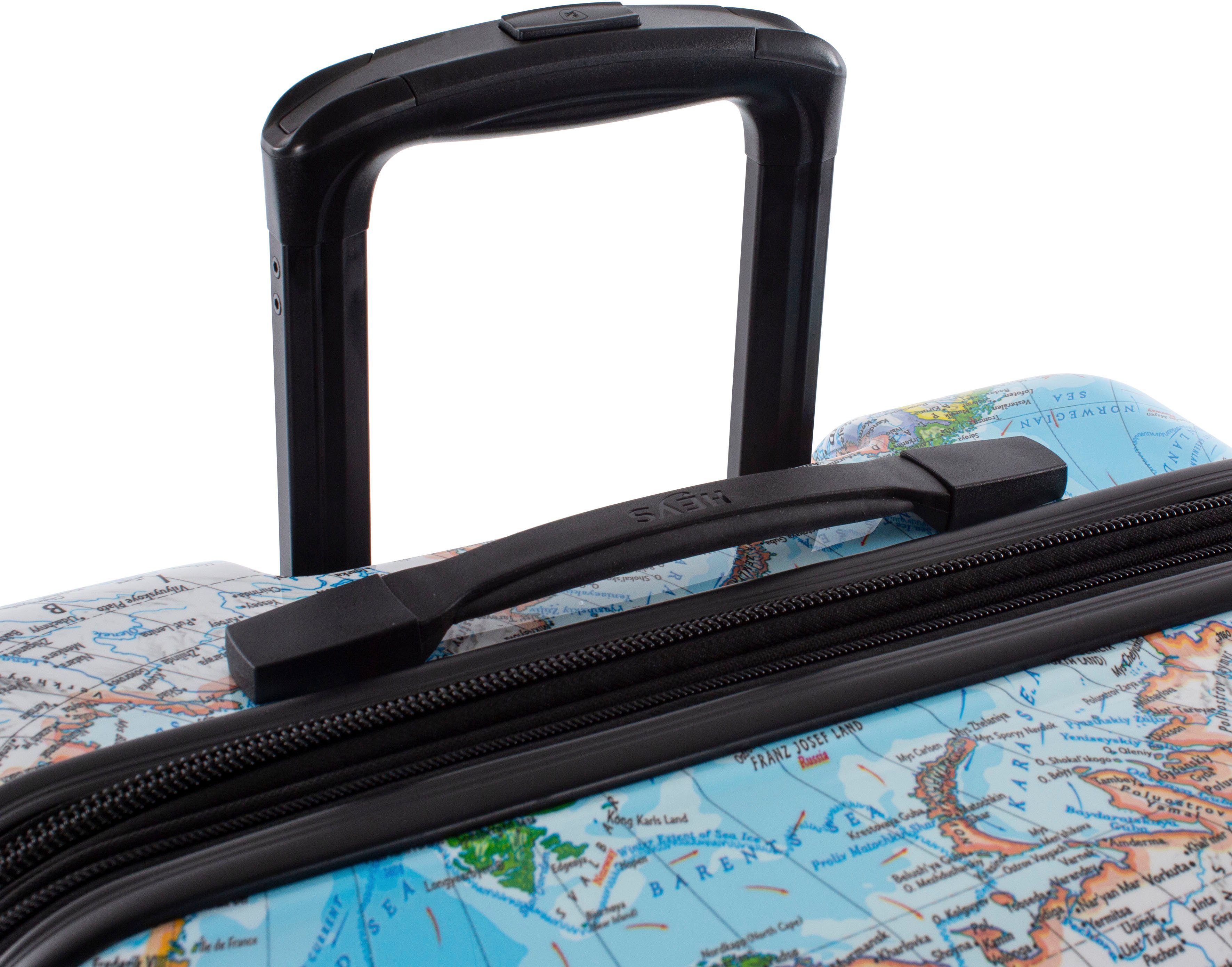 Heys Hartschalen-Trolley Journey 3G bunt, 76 cm, 4 Rollen, Heys Reisegepäck TSA Schloss Volumenerweiterung
