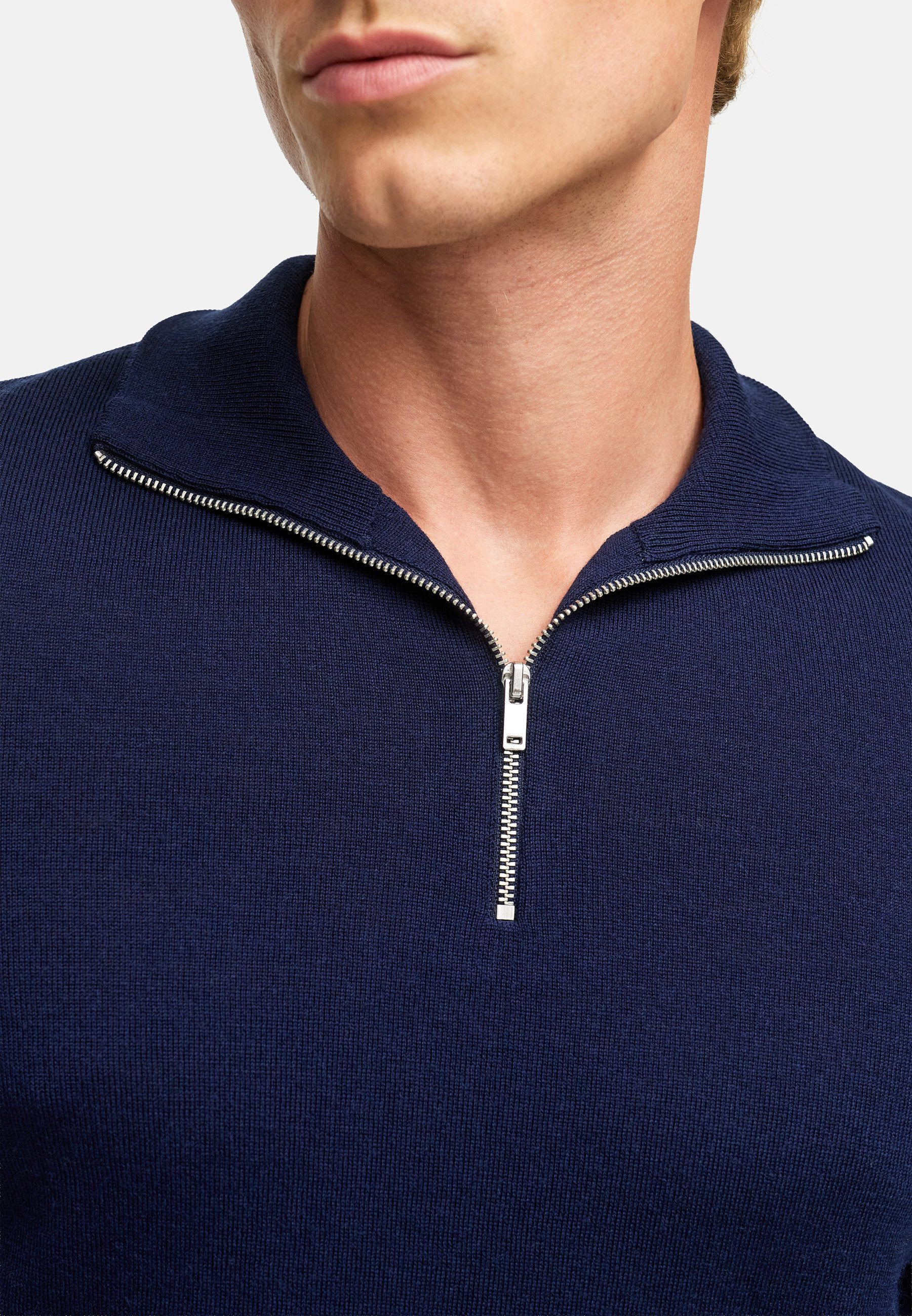 Kronstadt Strickpullover Herren KSJohannes Pullover Herrenpullover aus feiner Merinowolle