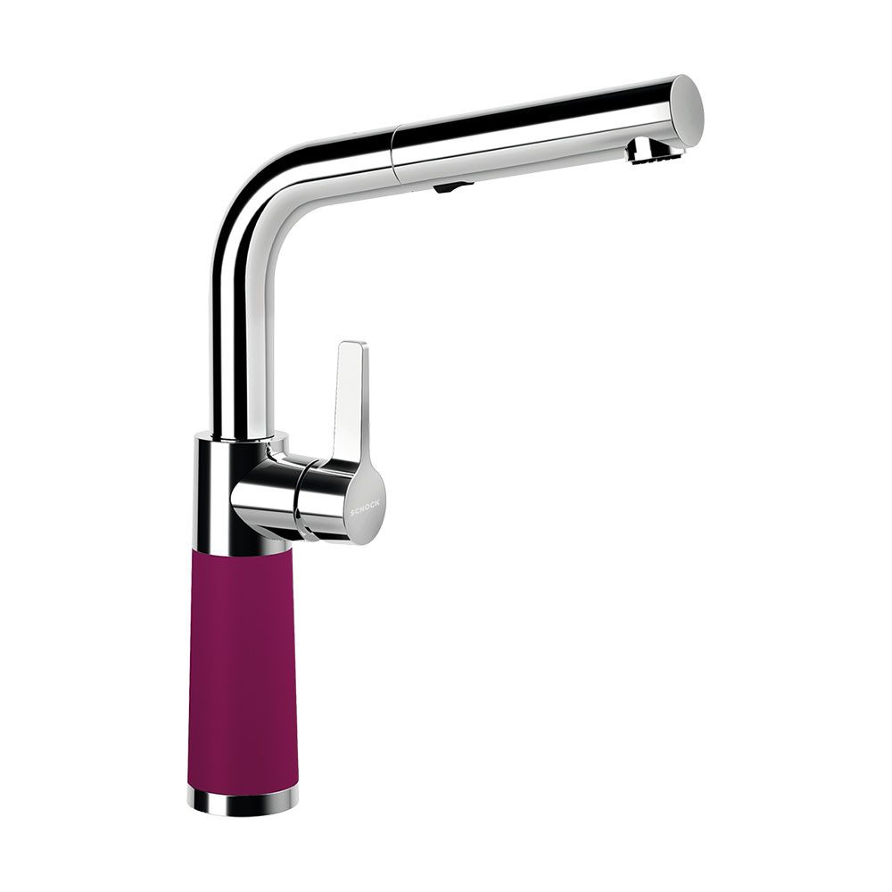 Schock Küchenarmatur SC-540 Chrom/Cristadur ausziehbarer Auslauf