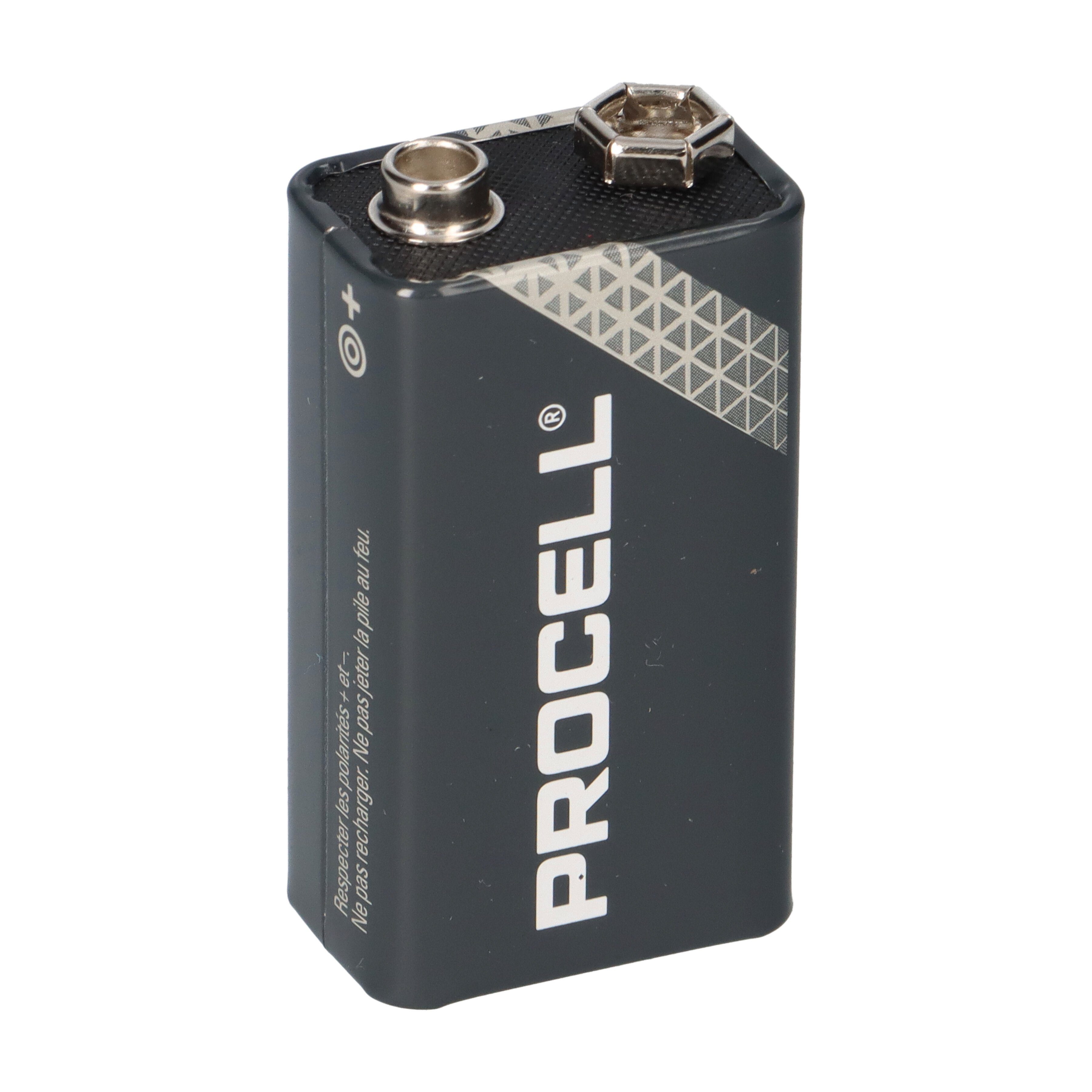Duracell 10x Duracell Procell (10St) Originalkarton 9V-Block MN1604 Batterie