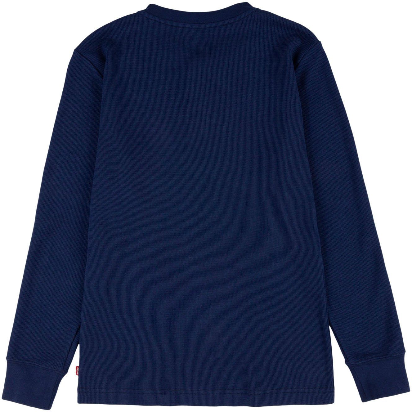 LS ACADEMY Kids NAVAL THERMAL TOP BOYS Levi's® for LVB KNIT HENLEY Langarmshirt