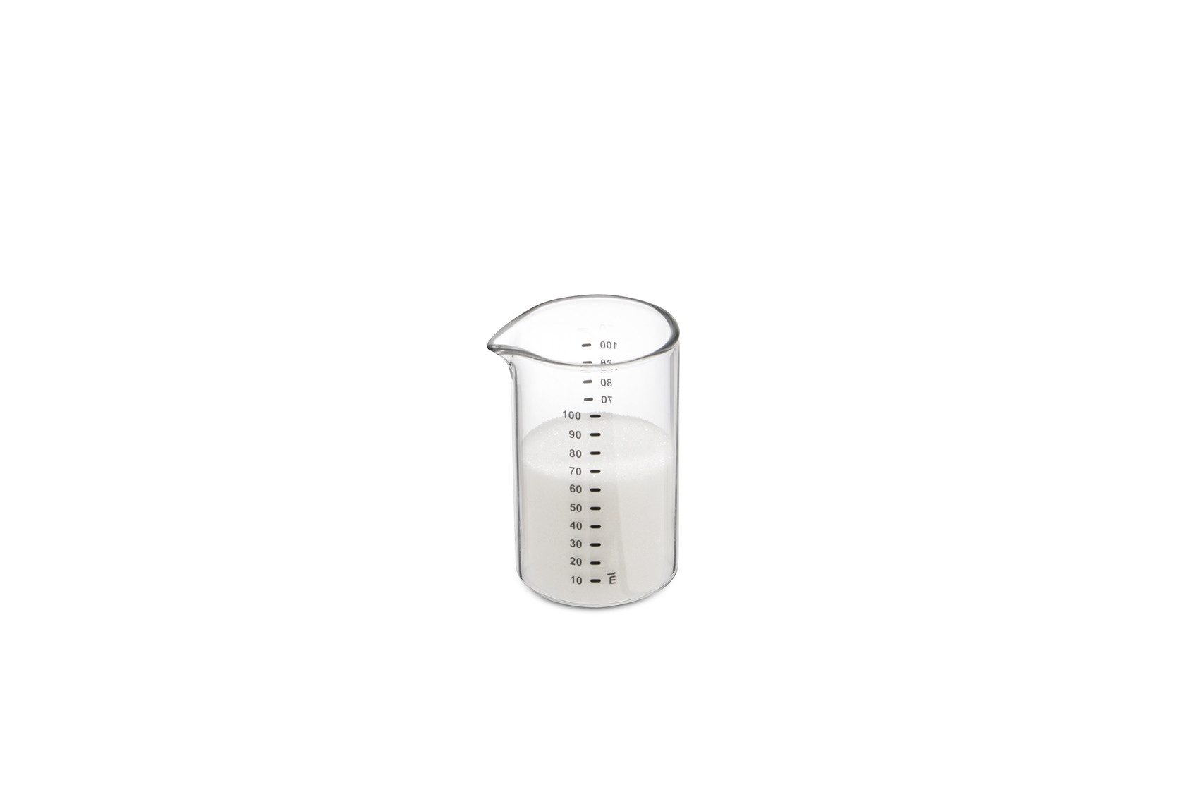 Messbecher Karls Weis Mini Messbecher Glas 100 ml