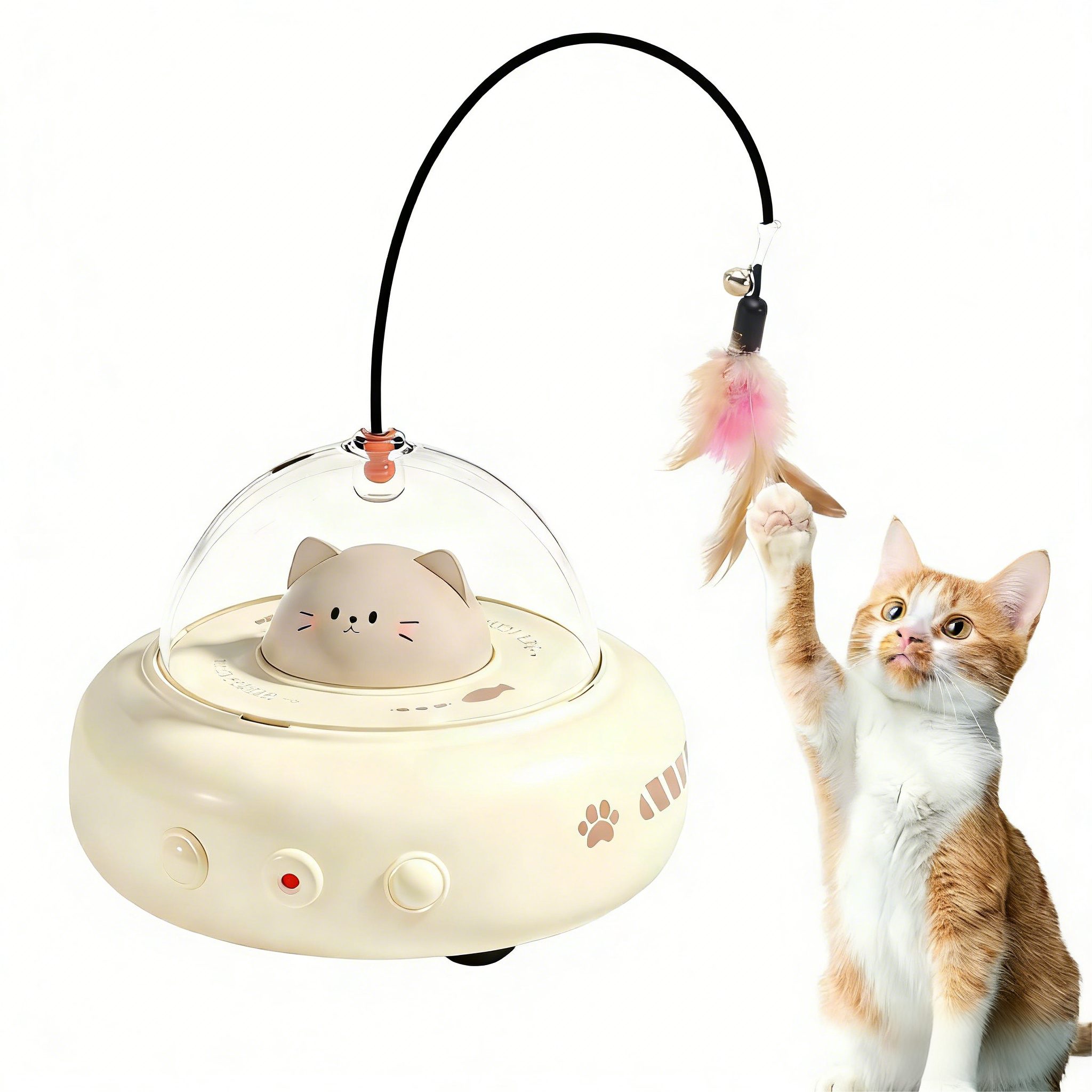 Toomoke Tier-Intelligenzspielzeug Katzenspielzeug,Elektrisch Interaktives A günstig online kaufen