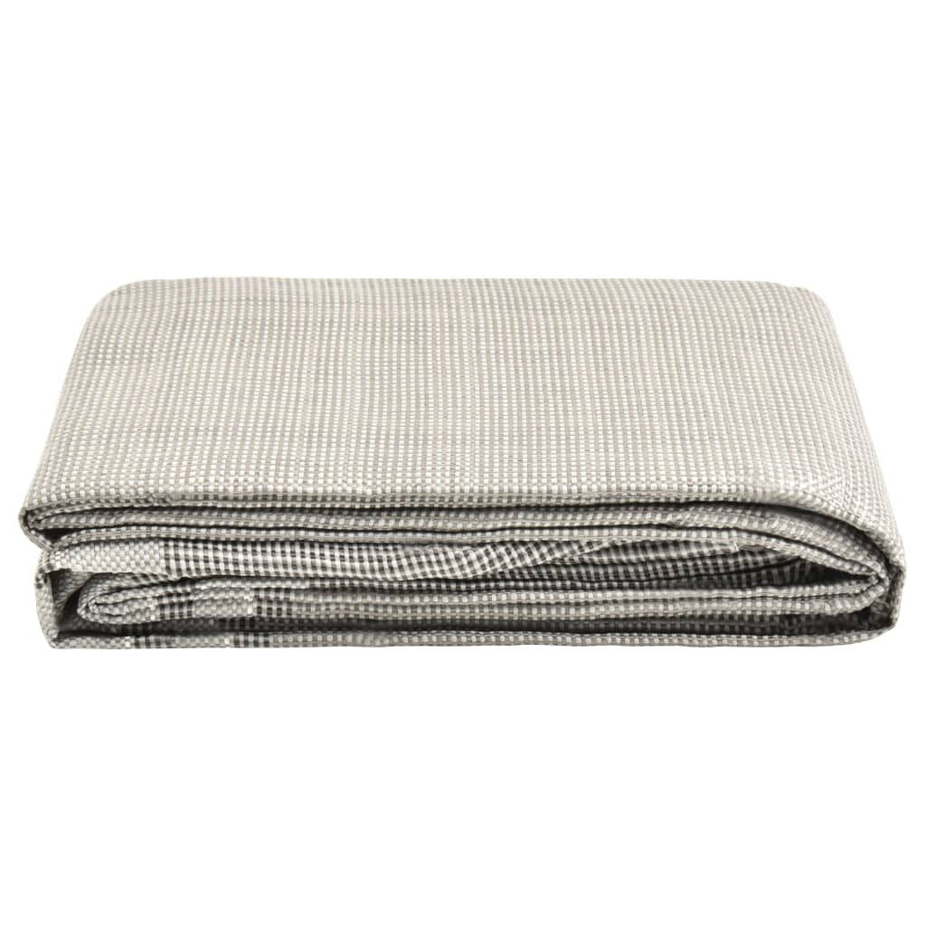 vidaXL Zeltteppiche Zeltteppich 650x250 cm Dunkelgrau günstig online kaufen