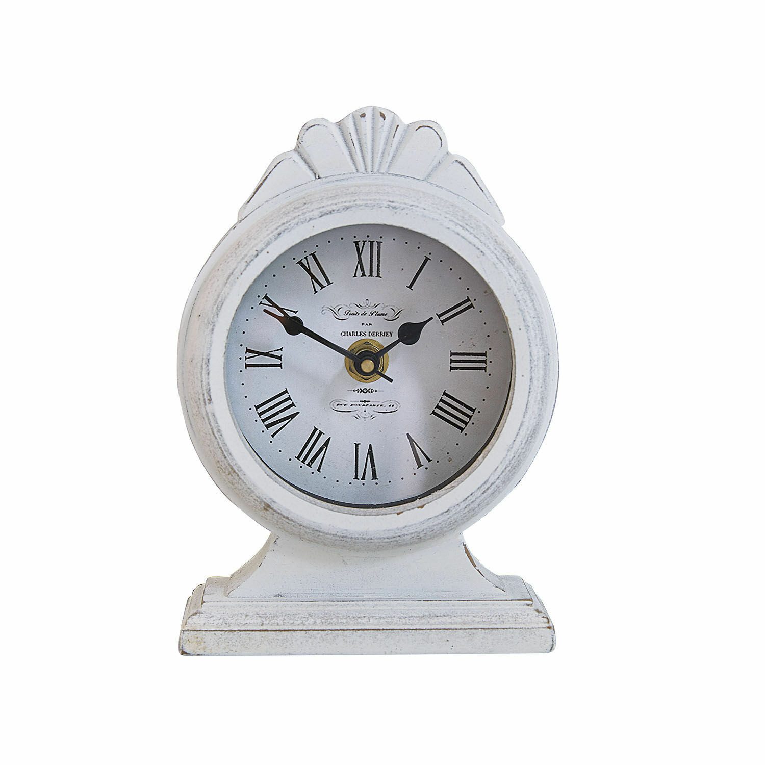 Wanduhr Uhr Uxilev antikweiß