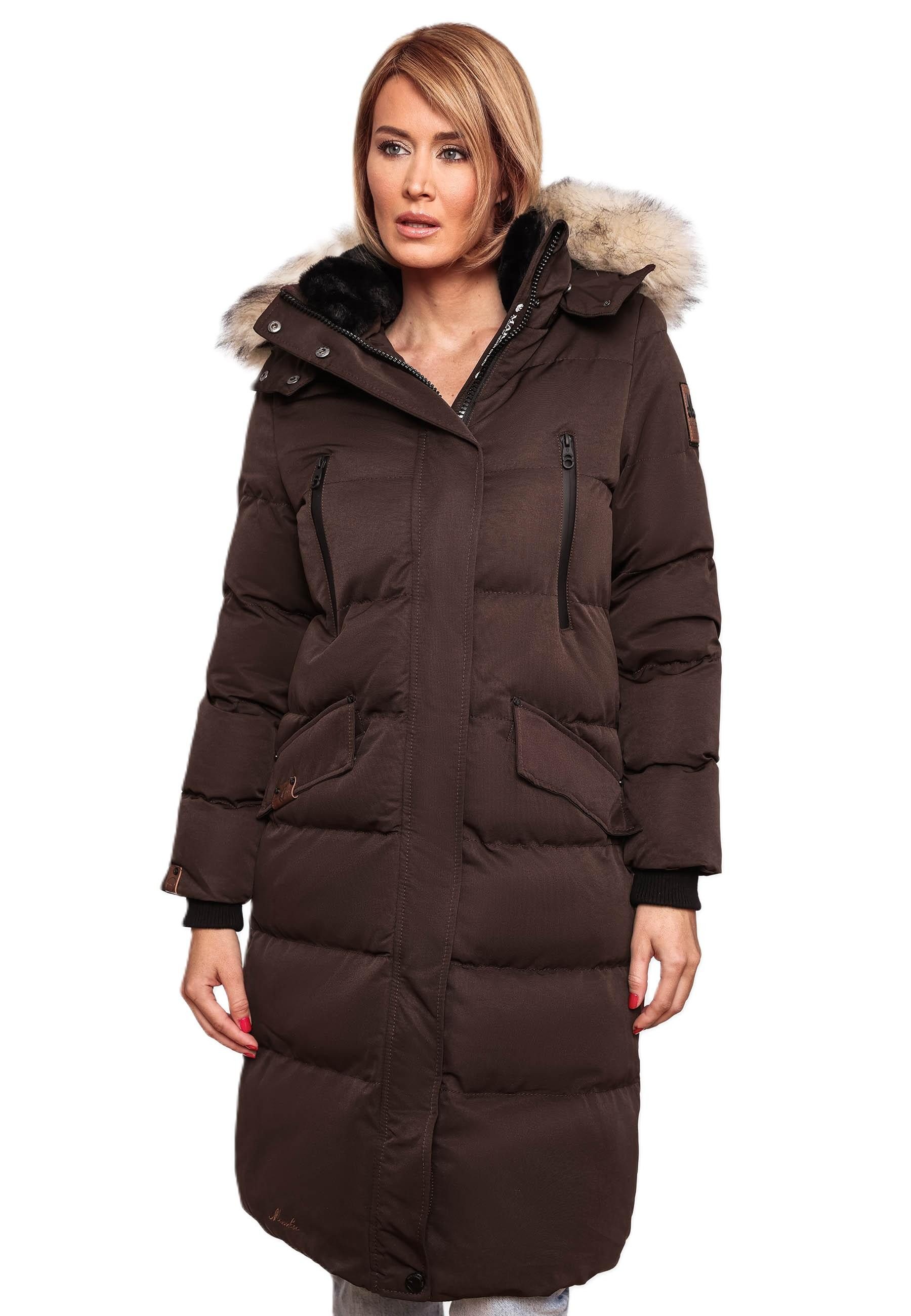 Marikoo Schneejacke Schneesternchen langer Parka mit günstig online kaufen