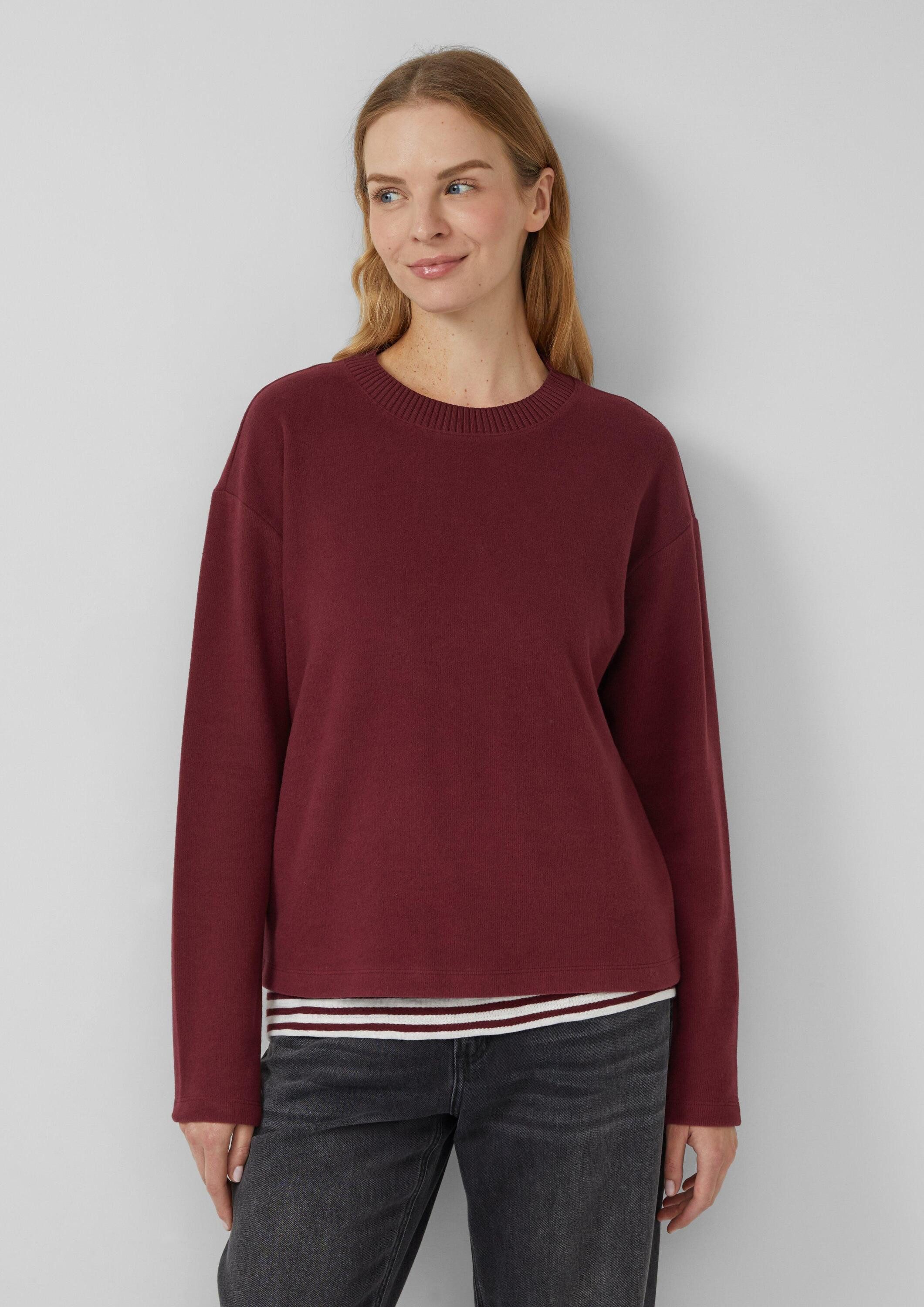 s.Oliver Sweatshirt Sweatshirt (1-tlg) günstig online kaufen