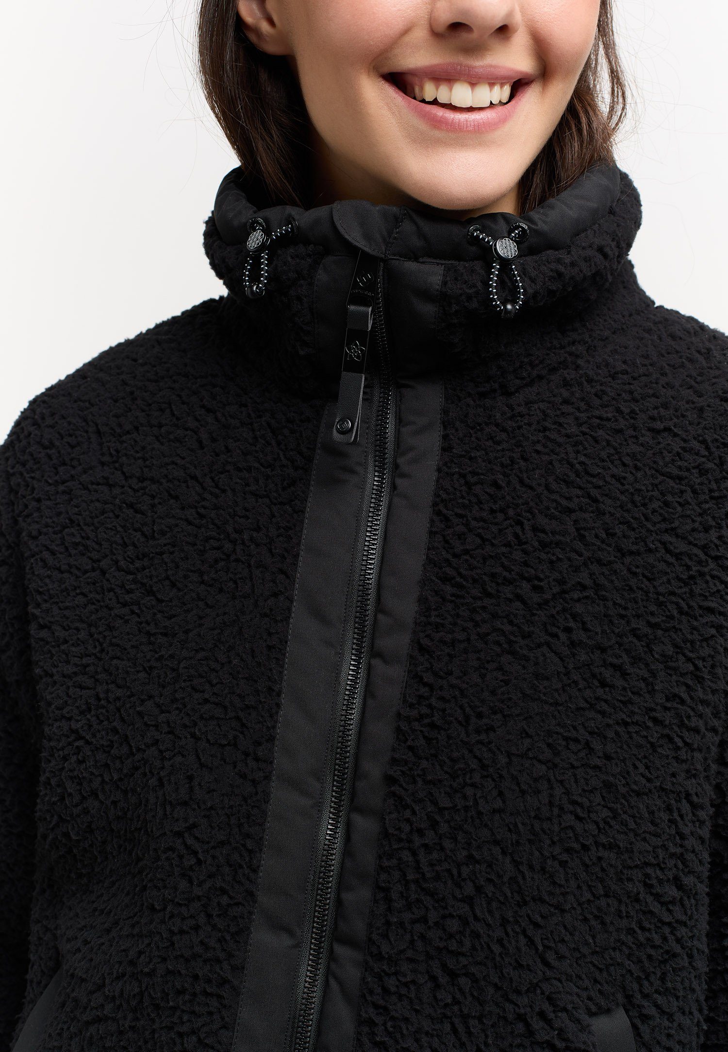 Ragwear Sweatshirt NORDICKA BLACK Mode Nachhaltige & Vegane