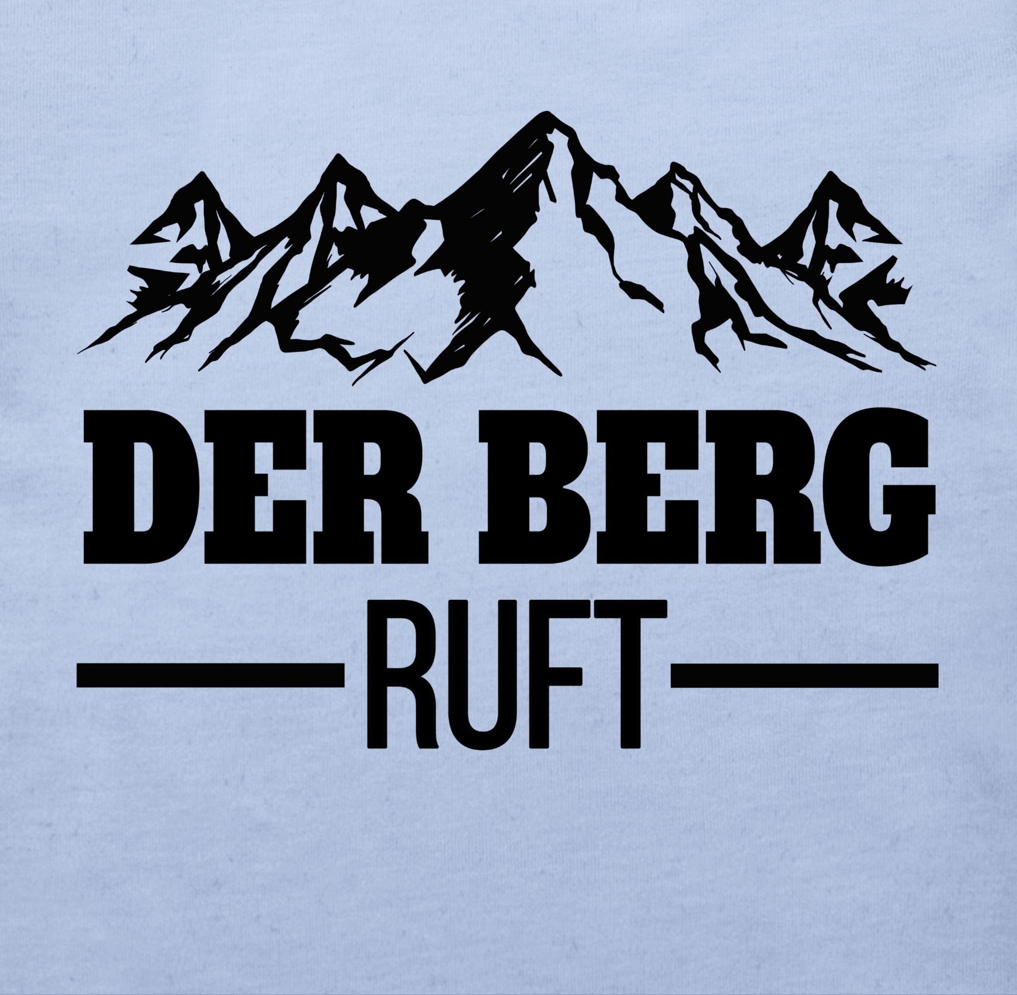 Berg 1 Shirtracer Babyblau ruft Bewegung T-Shirt Baby & Sport - schwarz Der