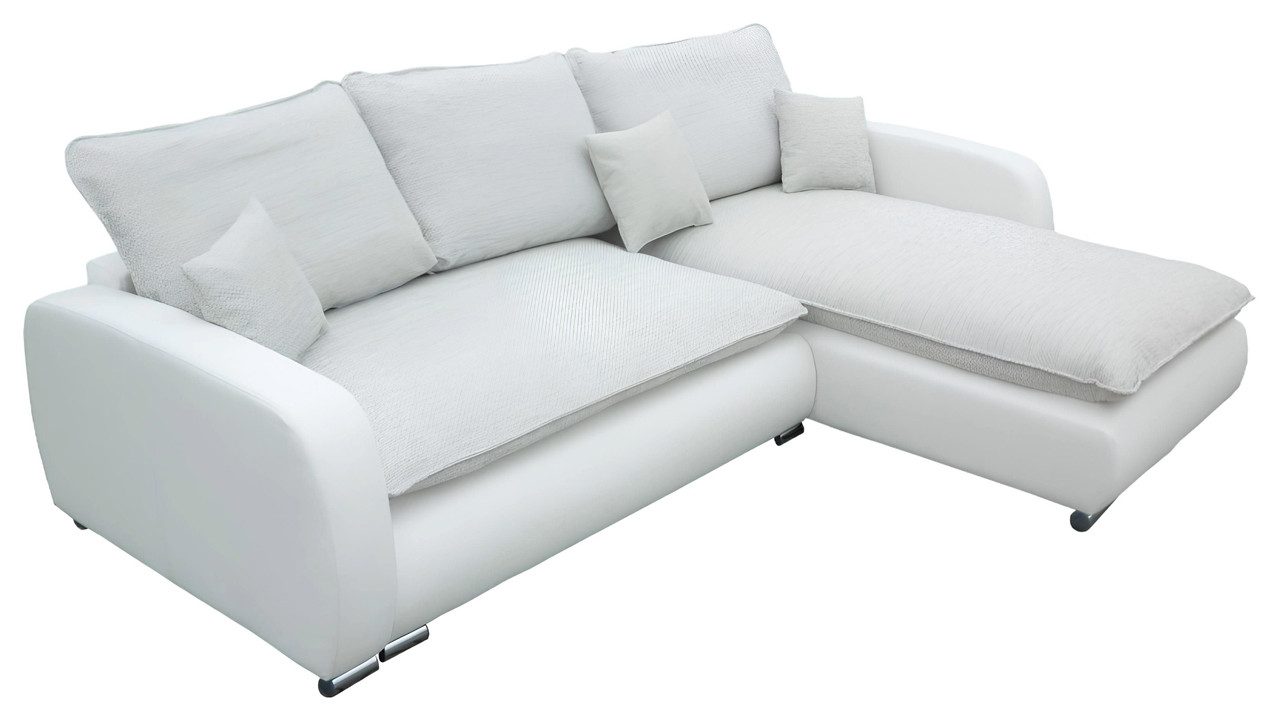 Xlmoebel Schlafsofa Sofa mit modernem Design Stoffbezug und Bettfunktion für gemütliches, Hergestellt in Europa