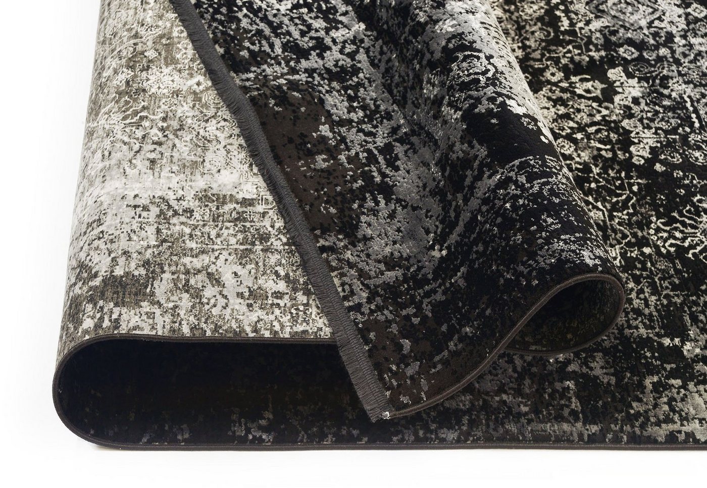 Teppich »Magic«, OCI DIE TEPPICHMARKE, rechteckig, Höhe 8 mm, Glanz Viskose, mit Fransen, Wohnzimmer-kaufen