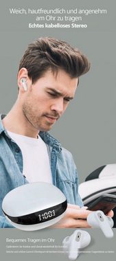 Bothergu In-Ear-Kopfhörer (mit Mikrofon und Tragbare Ladehülle)
