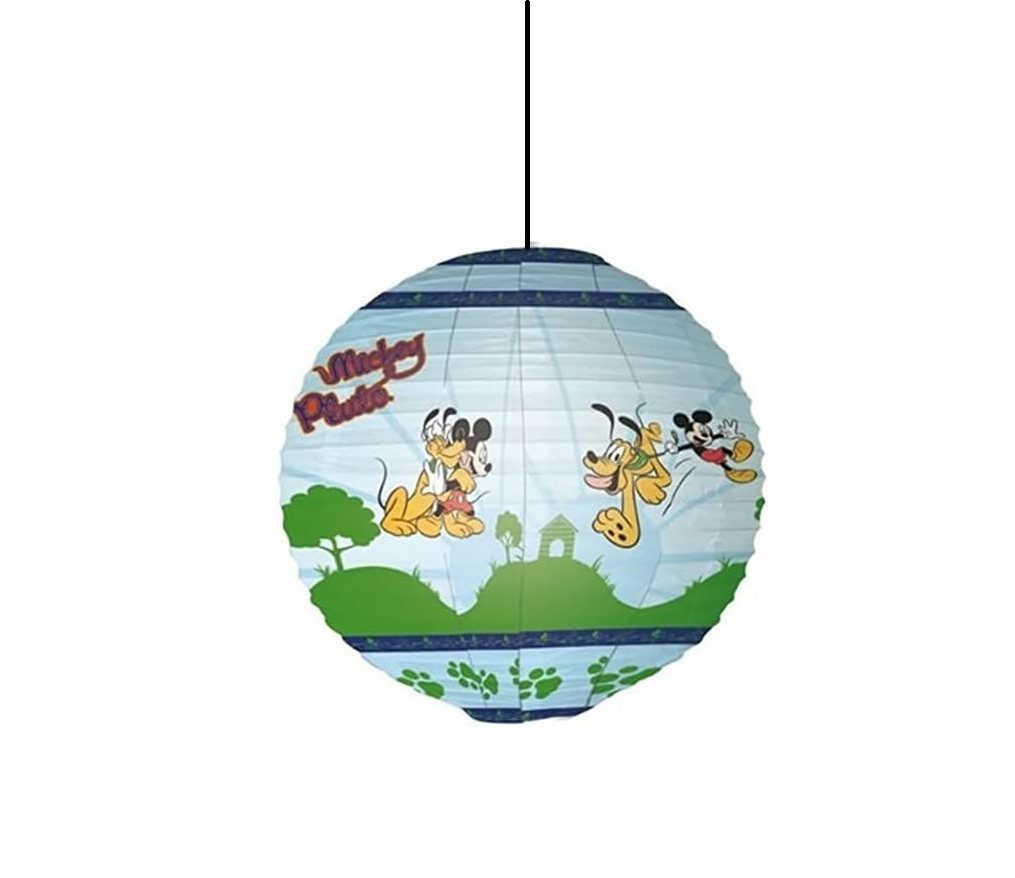 Decofun Lampenschirm Disney Mickey u. Pluto Lampenschirm Hängelampe Lampe Lampion