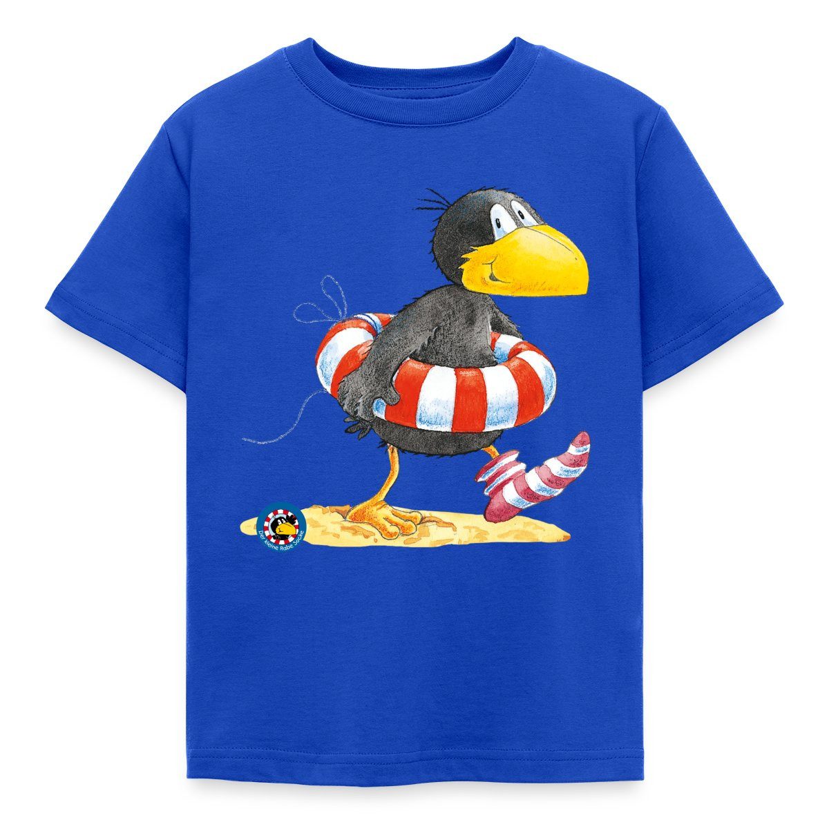 T-Shirt Der kleine Rabe Socke mit Schwimmreifen Kinder T-Shirt