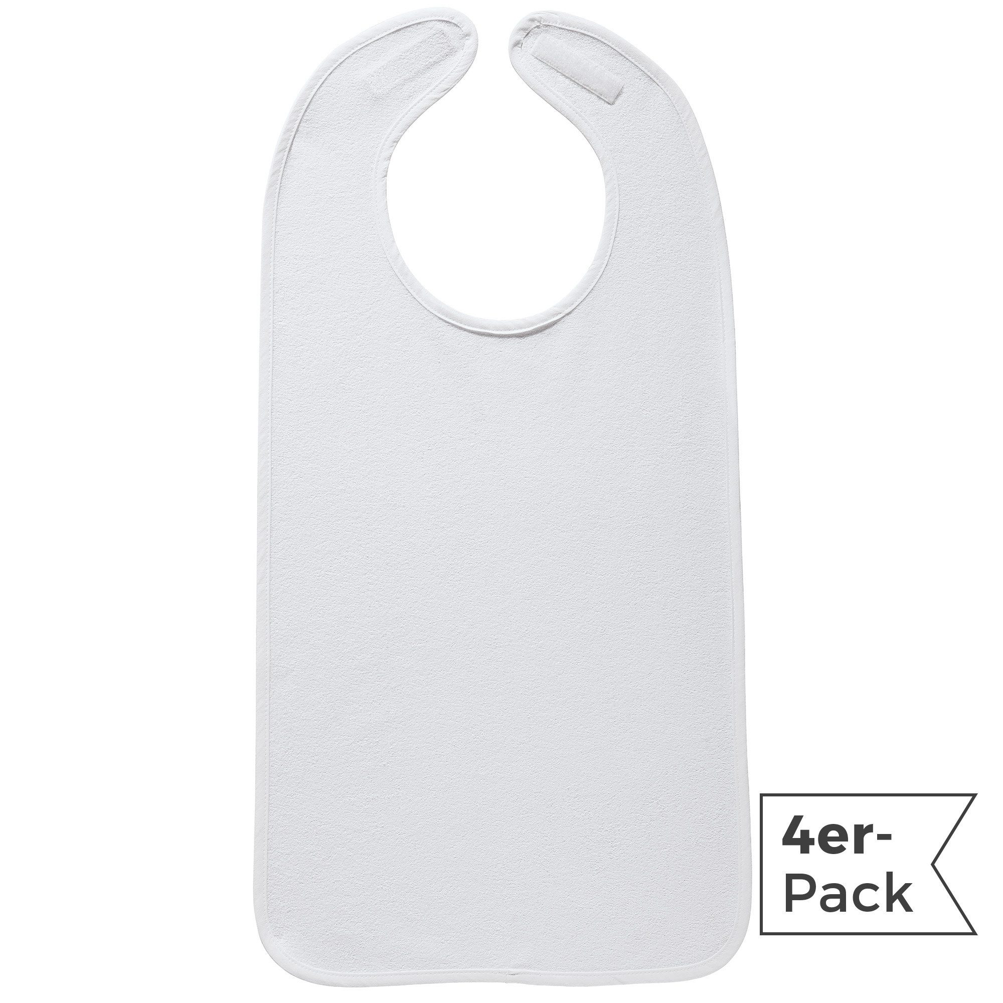 Erwin Müller Speiseschürze Speiseschürze 4er-Pack, Uni