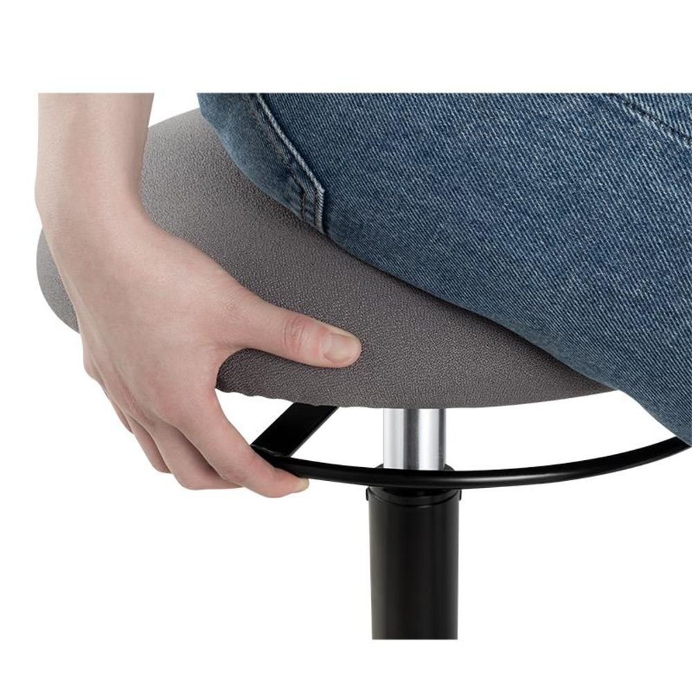 LogiLink Sitzhocker Bürohocker, höhenverstellbar, ergonomisch, max. 113kg