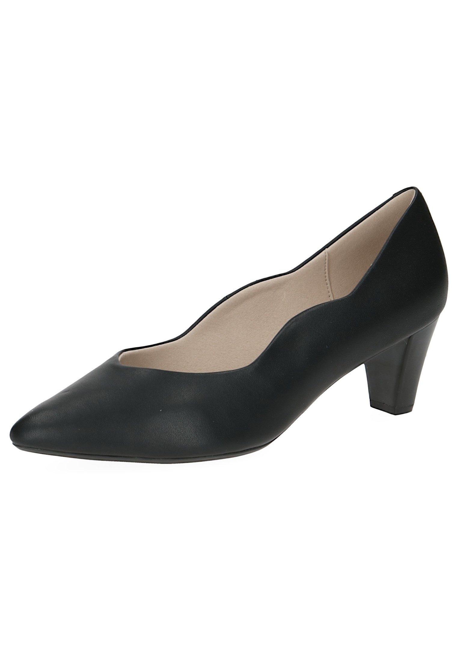 Caprice 9-22400-42 022 Black Nappa Pumps