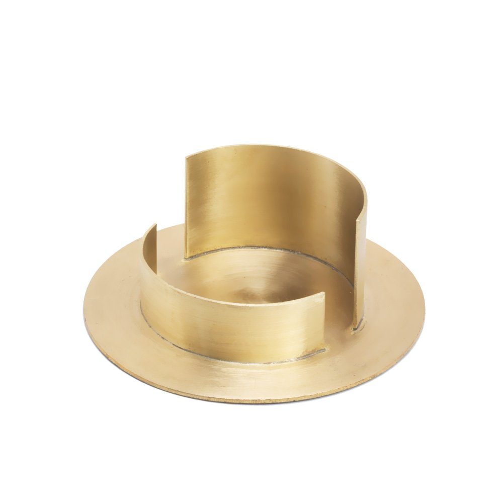 NKlaus Standkerzenhalter 2x Торшеры Taufkerze Bis 6cm Kommunion Messing Подсвечник Hoch