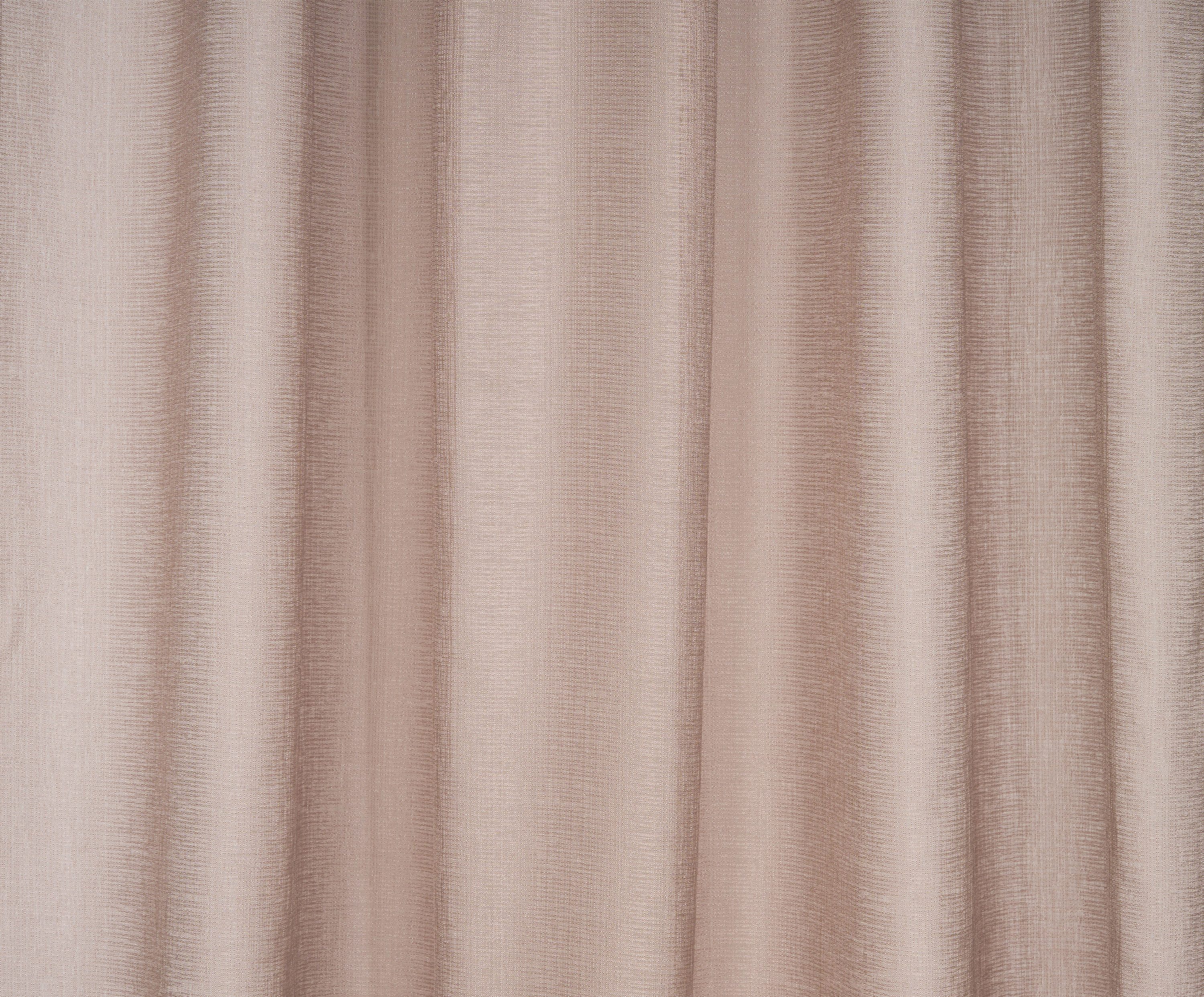 Gözze Vorhang GÖZZE Fertigvorhang STORMY taupe BH 140x245 cm braun Gardine günstig online kaufen