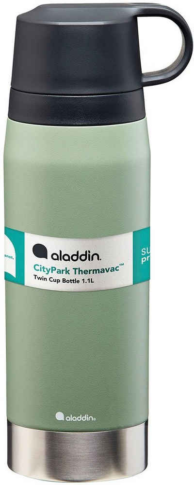aladdin Thermoflasche CitzPark Thermavac, Edelstahl, 1.1 Liter