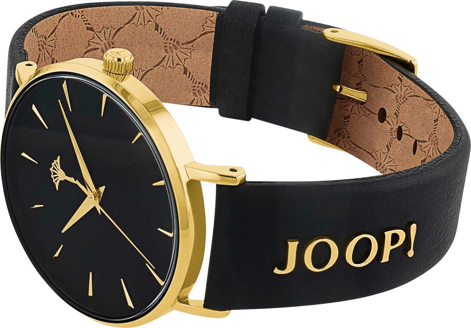JOOP! Quarzuhr 2028263, Armbanduhr, Damenuhr, analog, Lederarmband günstig online kaufen