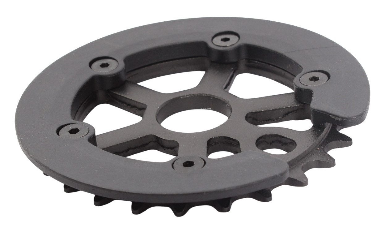 KHEbikes Fahrradketten BMX Kettenblatt KHE MVP 25T Alu mit Grindguard (Stärke von 6 mm; 25 Zähnen (1/8)