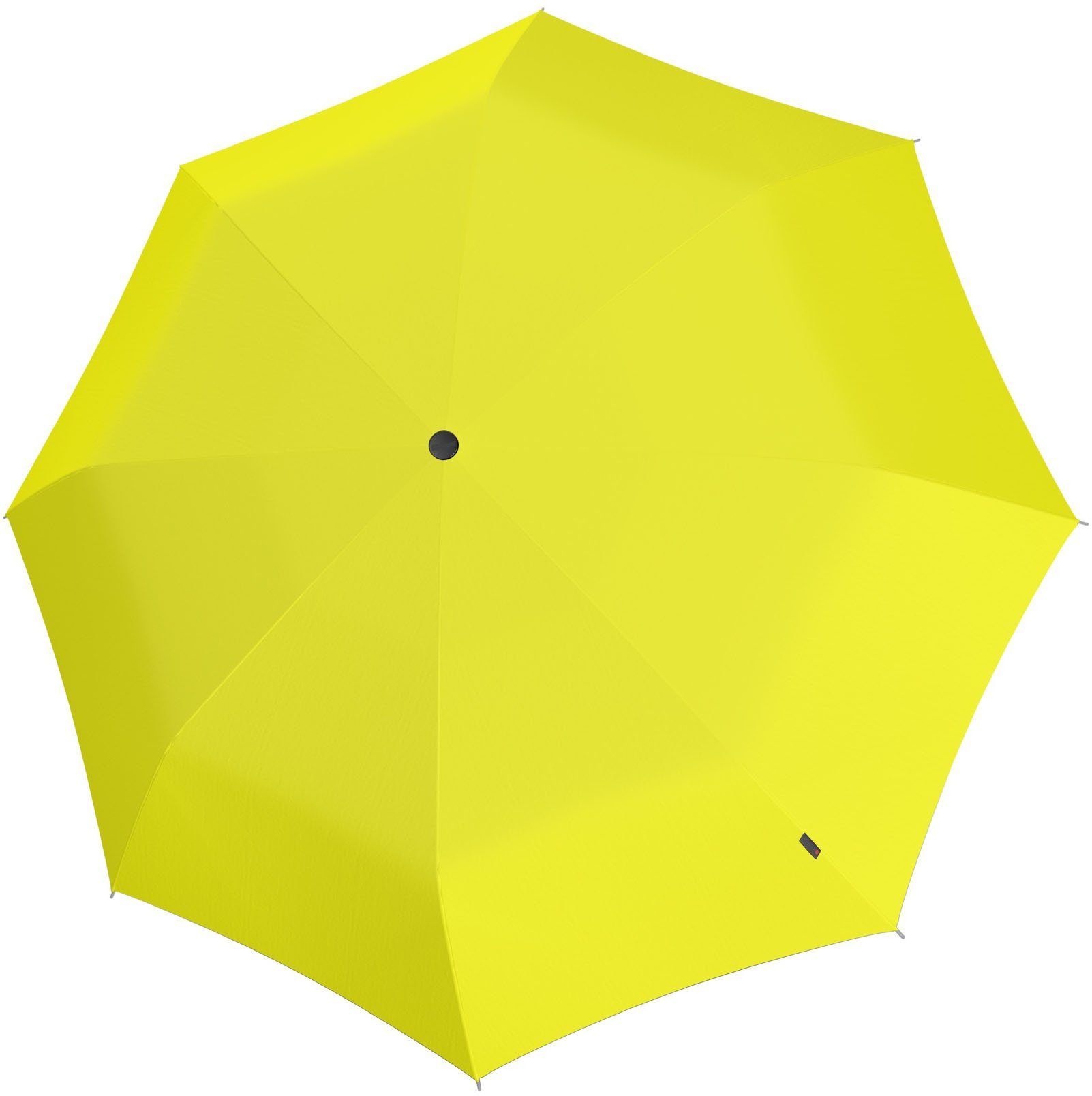 Compact Knirps® Yellow Ultra XXL Light U.090 Manual, Taschenregenschirm gelb