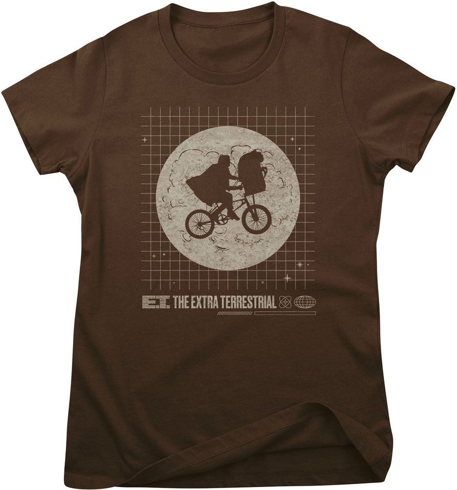 E.T. T-Shirt E.T. Washed Grid Girly Tee
