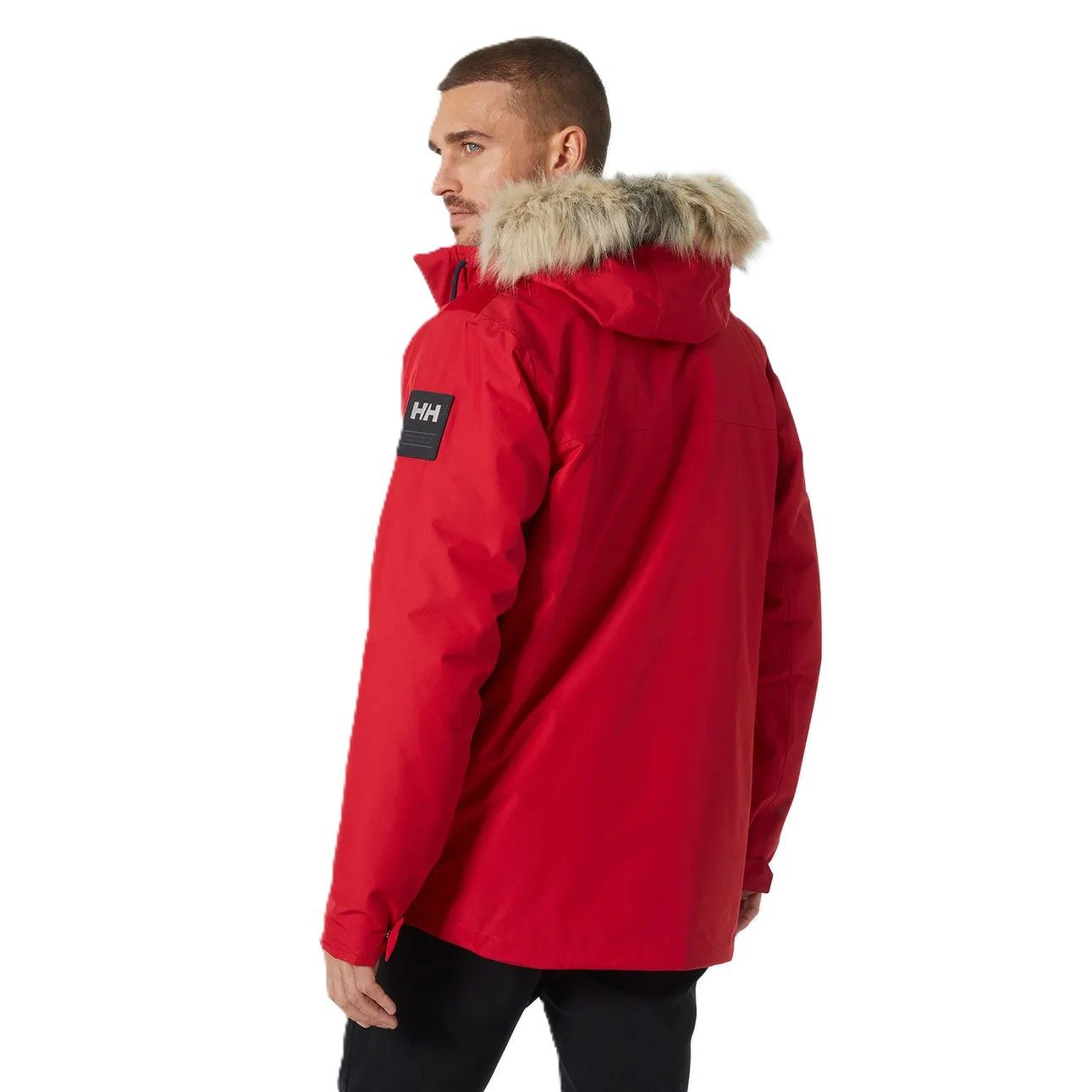 Helly Hansen Winterjacke Winter-Parka Coastal 3.0 (PrimaLoft®, wasserdicht) rot Herren