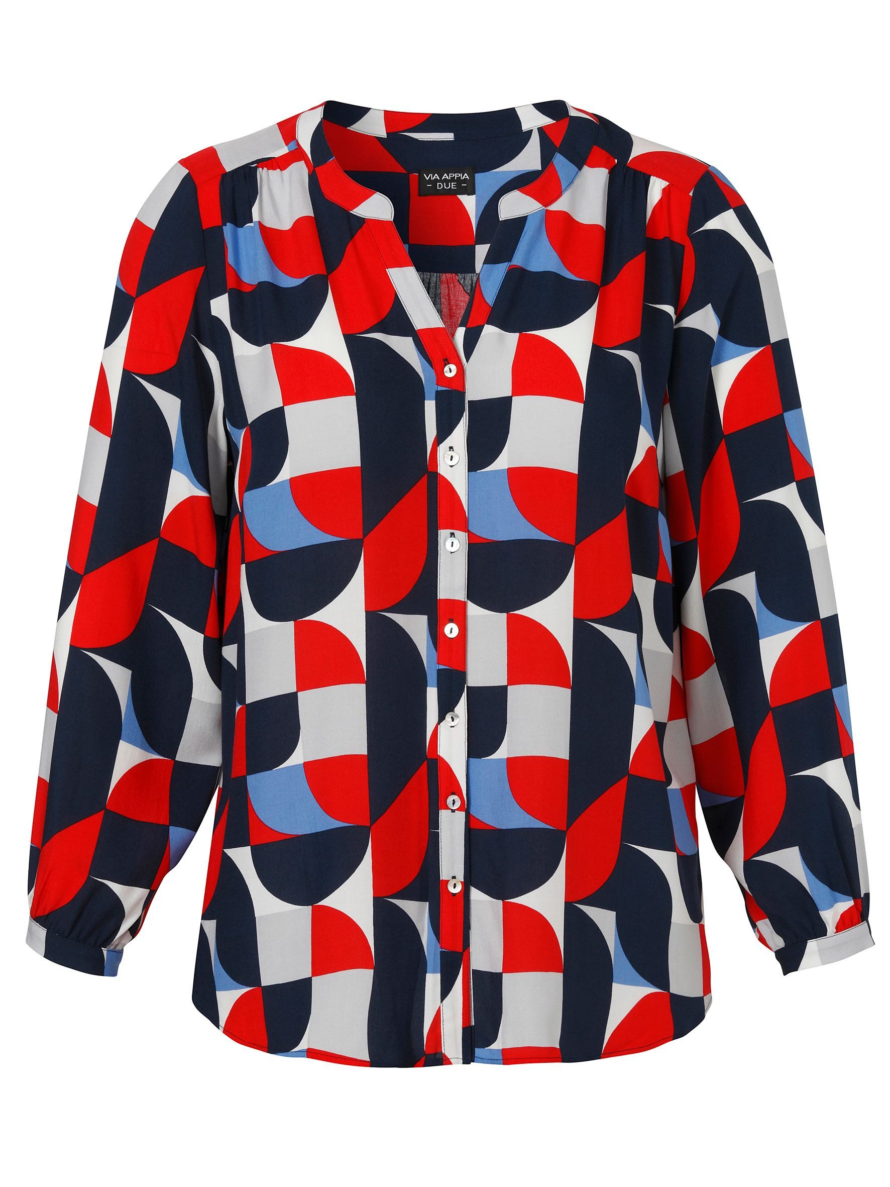 VIA APPIA DUE Langarmbluse