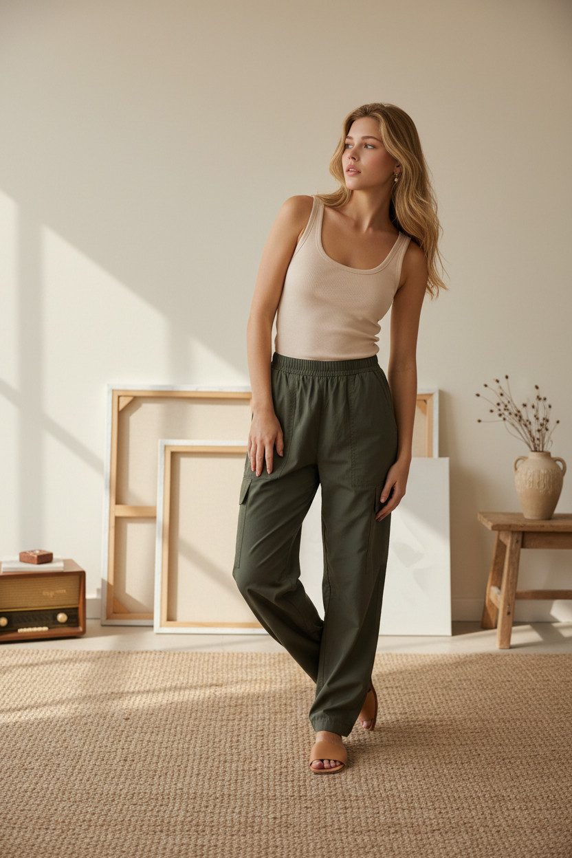 Zuckerwatte Tanktop Rippstrickoptik aus weicher Modal Mischung