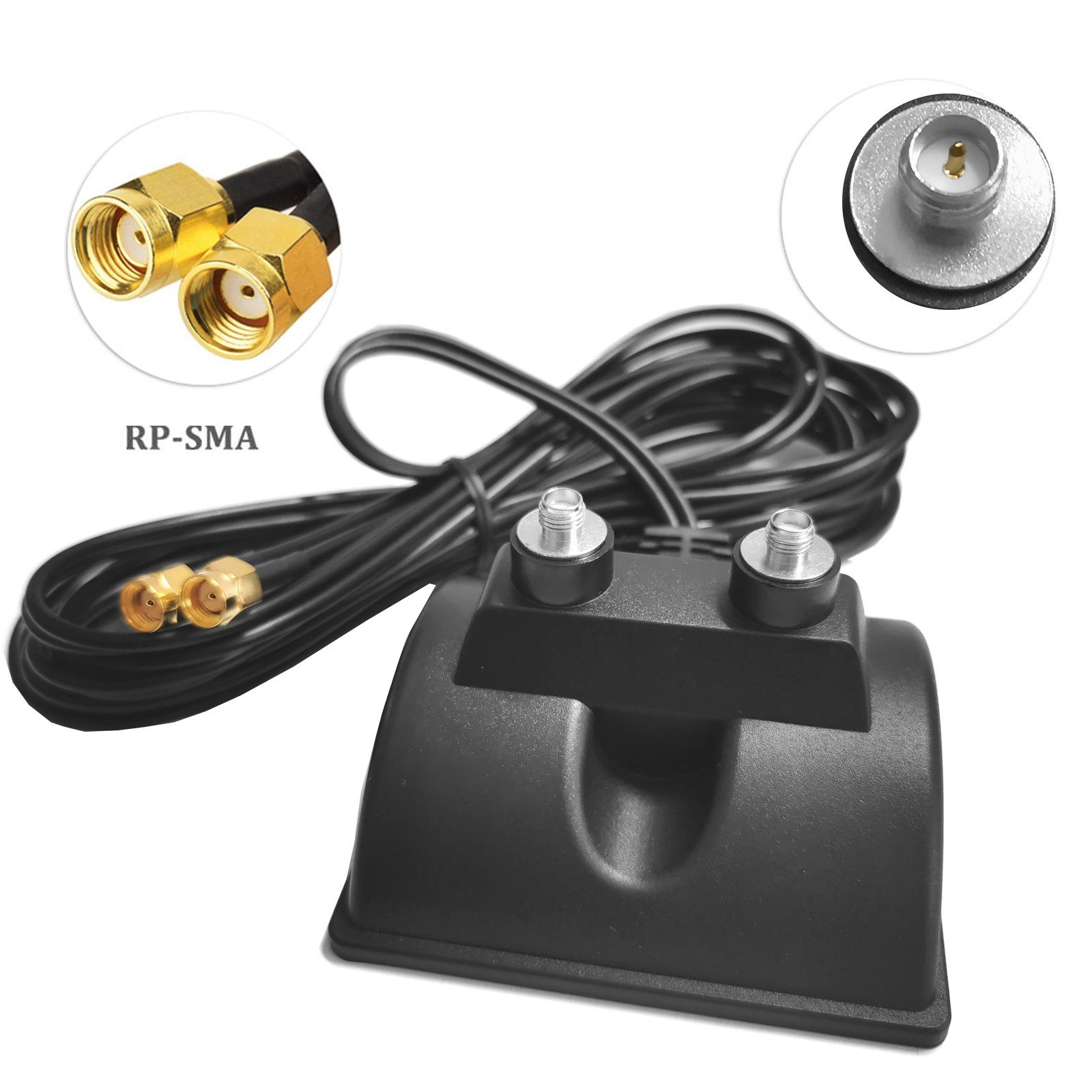 F11C 3m WIFI RP-SMA Antenne Verlängerungskabel Adapter mit Standfuß Verlängerungskabel