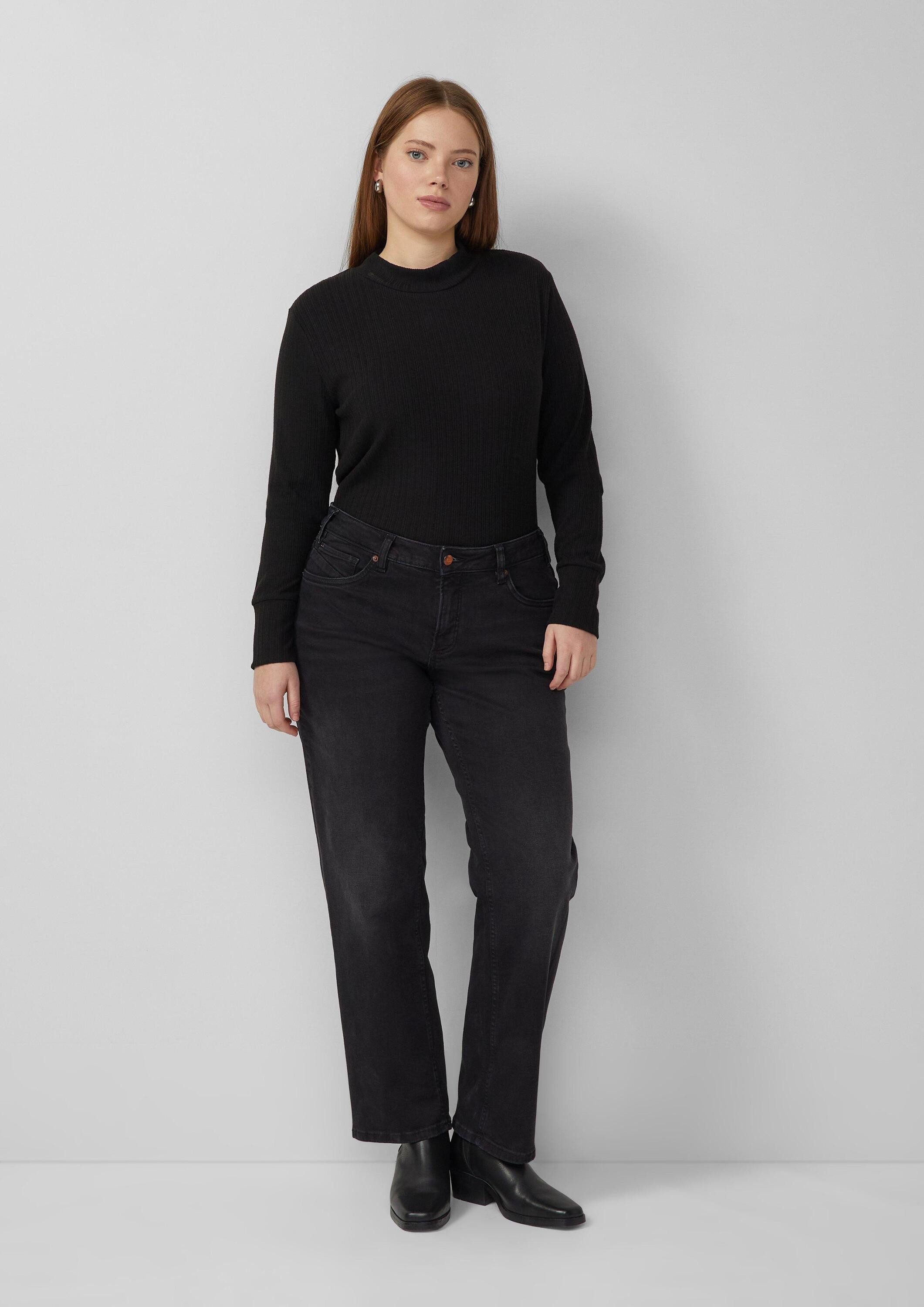 QS Regular-fit-Jeans Jeans-Hose Jeans / Slim Fit / Mid Rise / Straight Leg