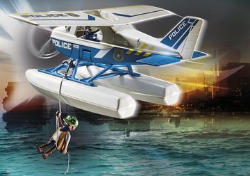 Playmobil® Konstruktions-Spielset Polizei-Wasserflugzeug: Schmuggler-Verfolgung (70779), City Action, (33 St), Made in Germany