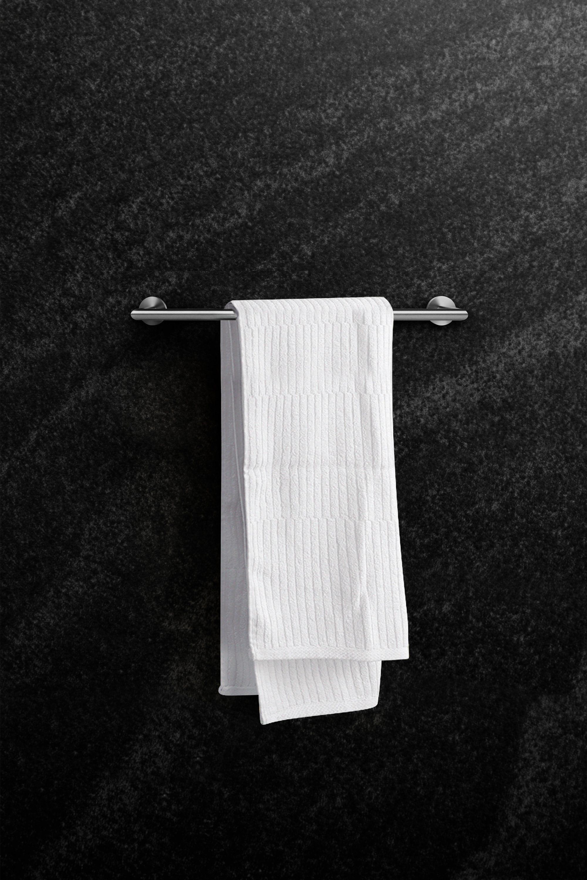 Ambrosya Doppelhandtuchhalter Handtuchhalter aus Edelstahl - Badetuchhalter Handtuchstange, einfache Selbstmontage