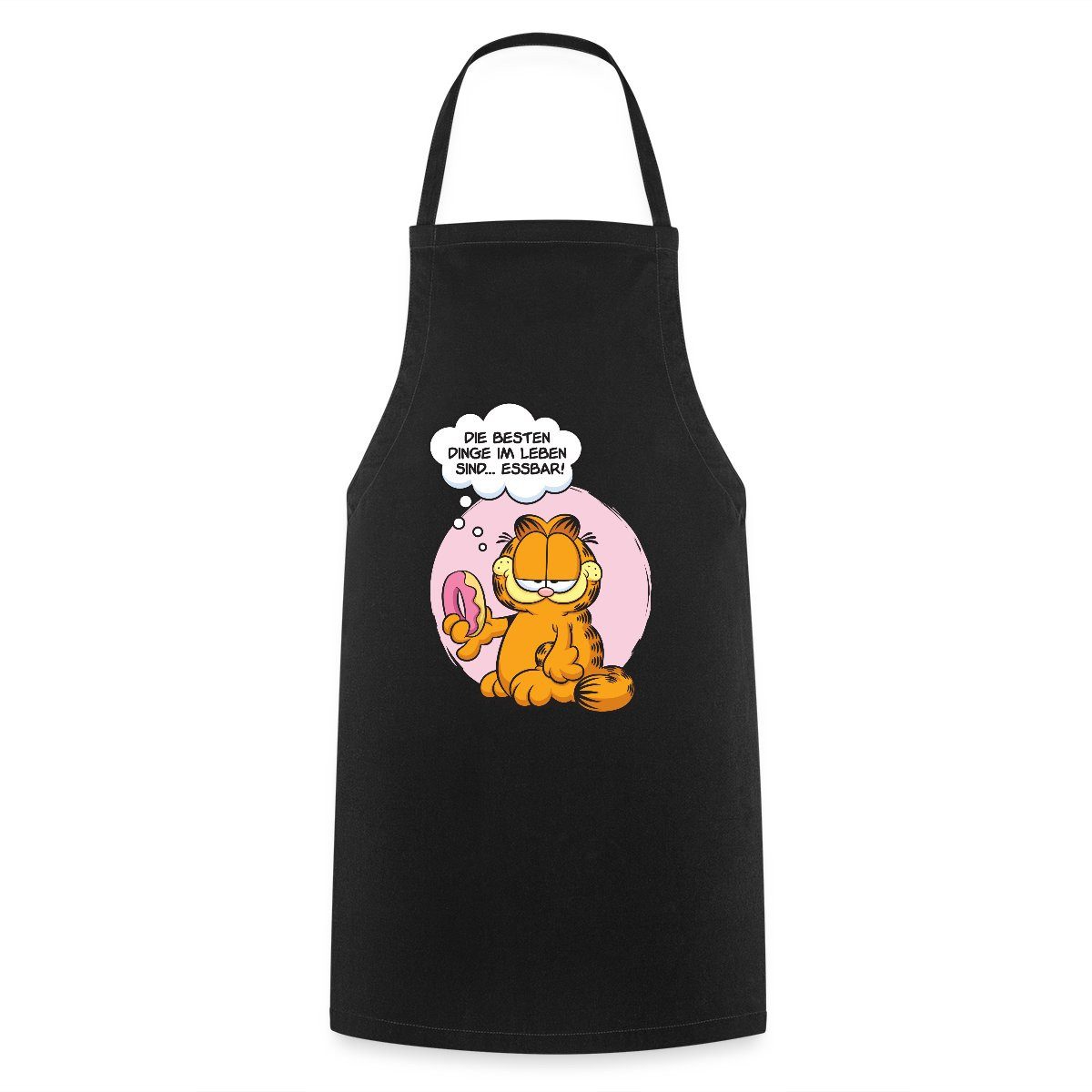 Spreadshirt Kochschürze Garfield Die Besten Dinge Im Leben Sind Essbar Koch günstig online kaufen