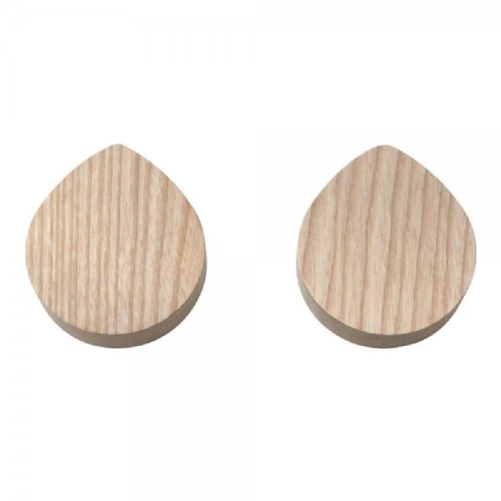side by side Garderobenhaken Wandhaken OI Esche (L) (2-teilig)