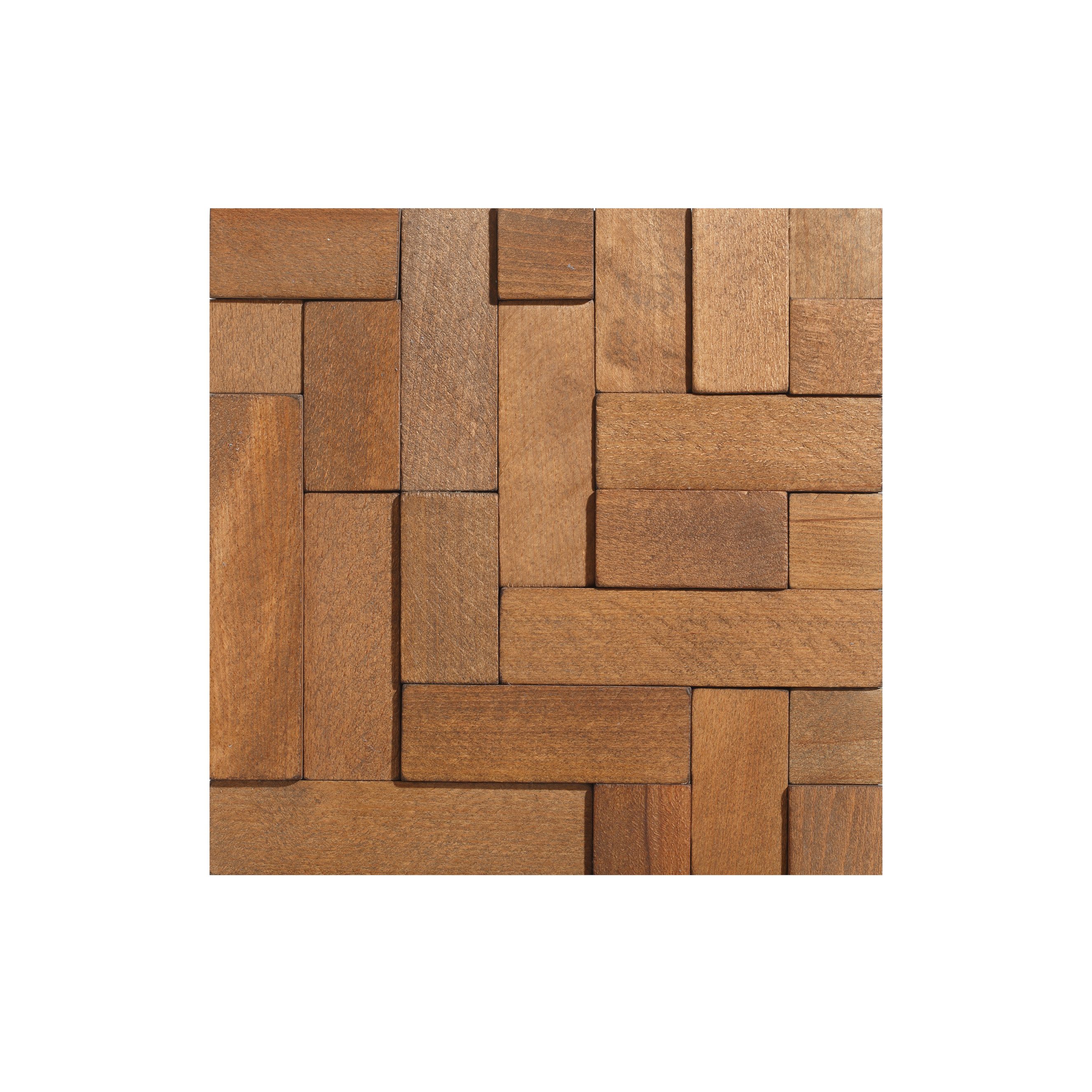 Stegu 3D Wandpaneel Echtholz Dekopaneel Verschiedene Ausführungen Wanddeko Maserung, (1-tlg., 4 Stück)