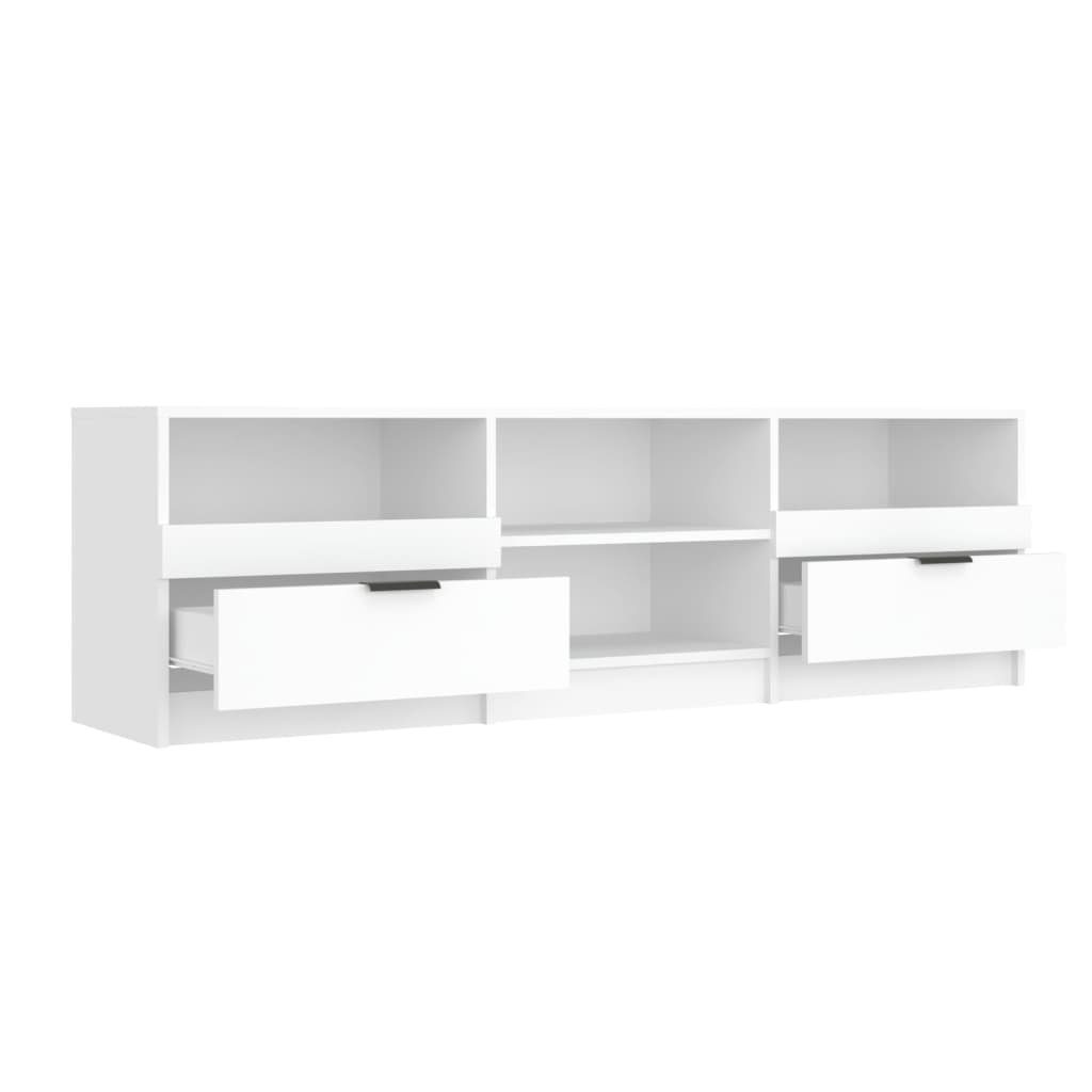 furnicato Weiß 150x33,5x45 Holzwerkstoff cm TV-Schrank