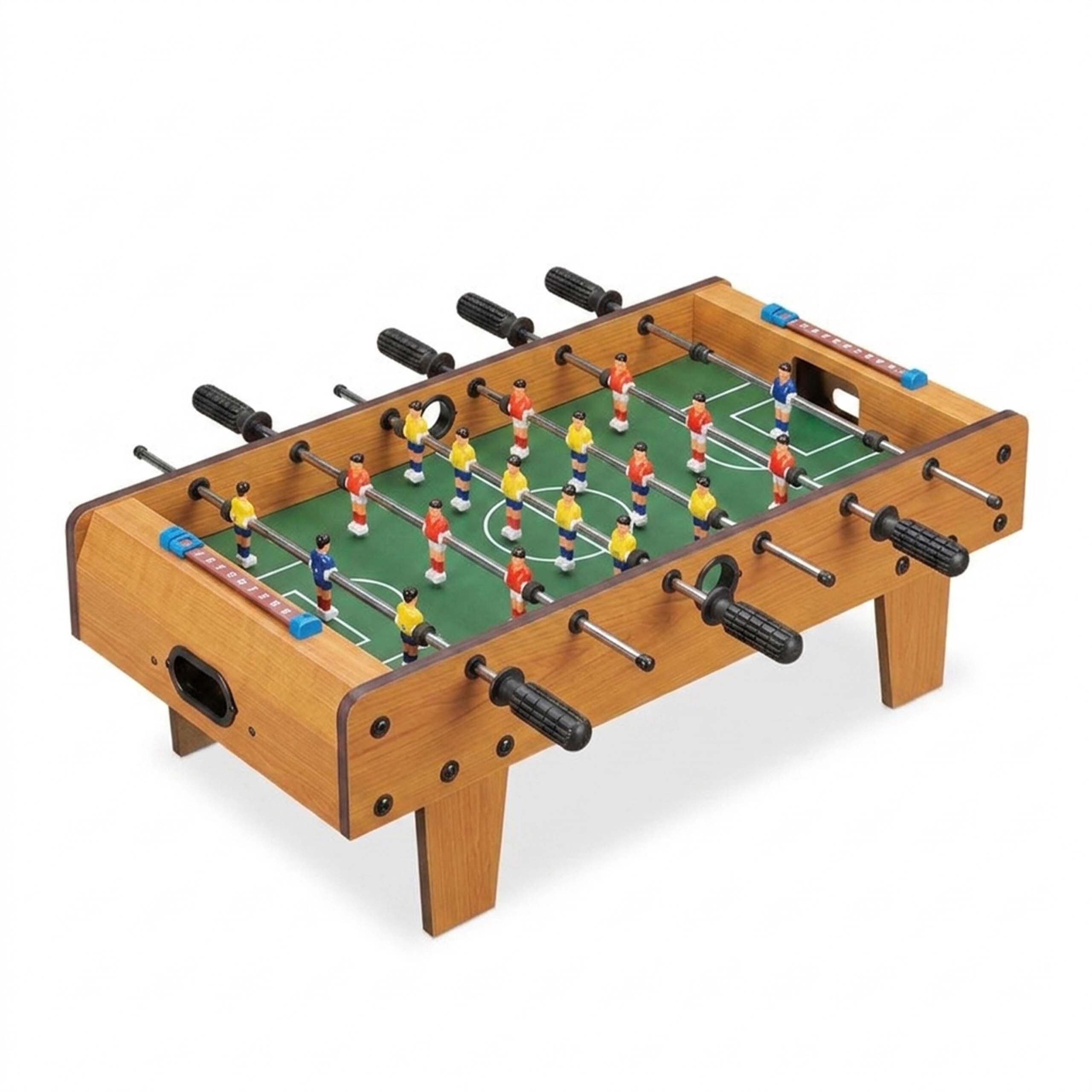 relaxdays Tischfußballspiel Tischkicker (6-tlg)